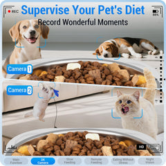 Frienhund schedule view supports up to 20 meals per day for pets.