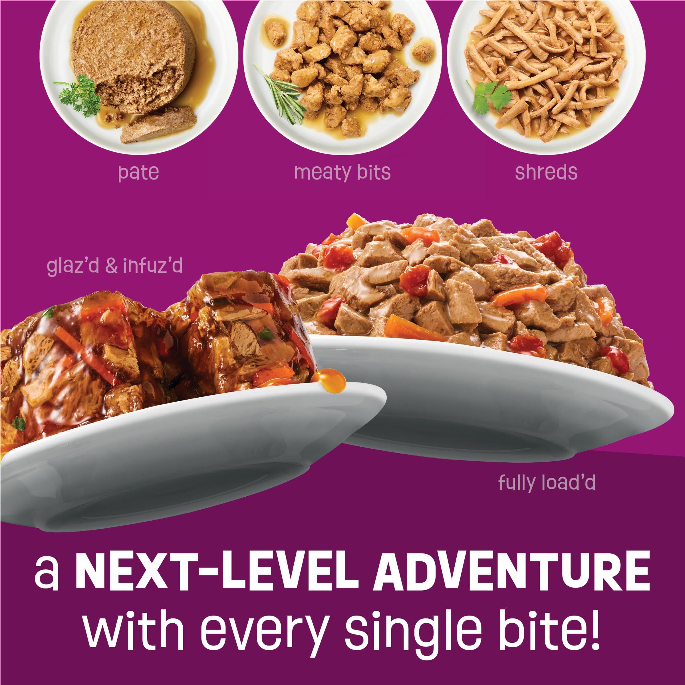 Friskies 24-pack display with can and label for easy mealtime planning.