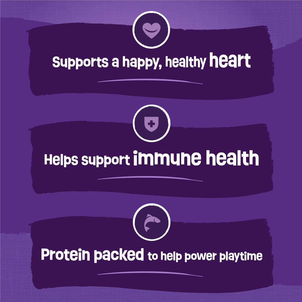 Friskies all-life-stages formula suitable from kitten to adult.