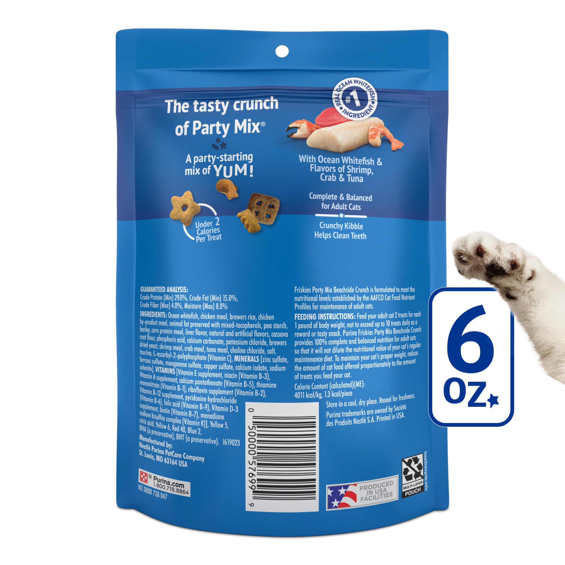 Under 2 calories per Beachside Crunch bite for portion-friendly snacking.