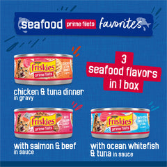 Friskies Cans on Pantry Display help easy stocking for busy households.
