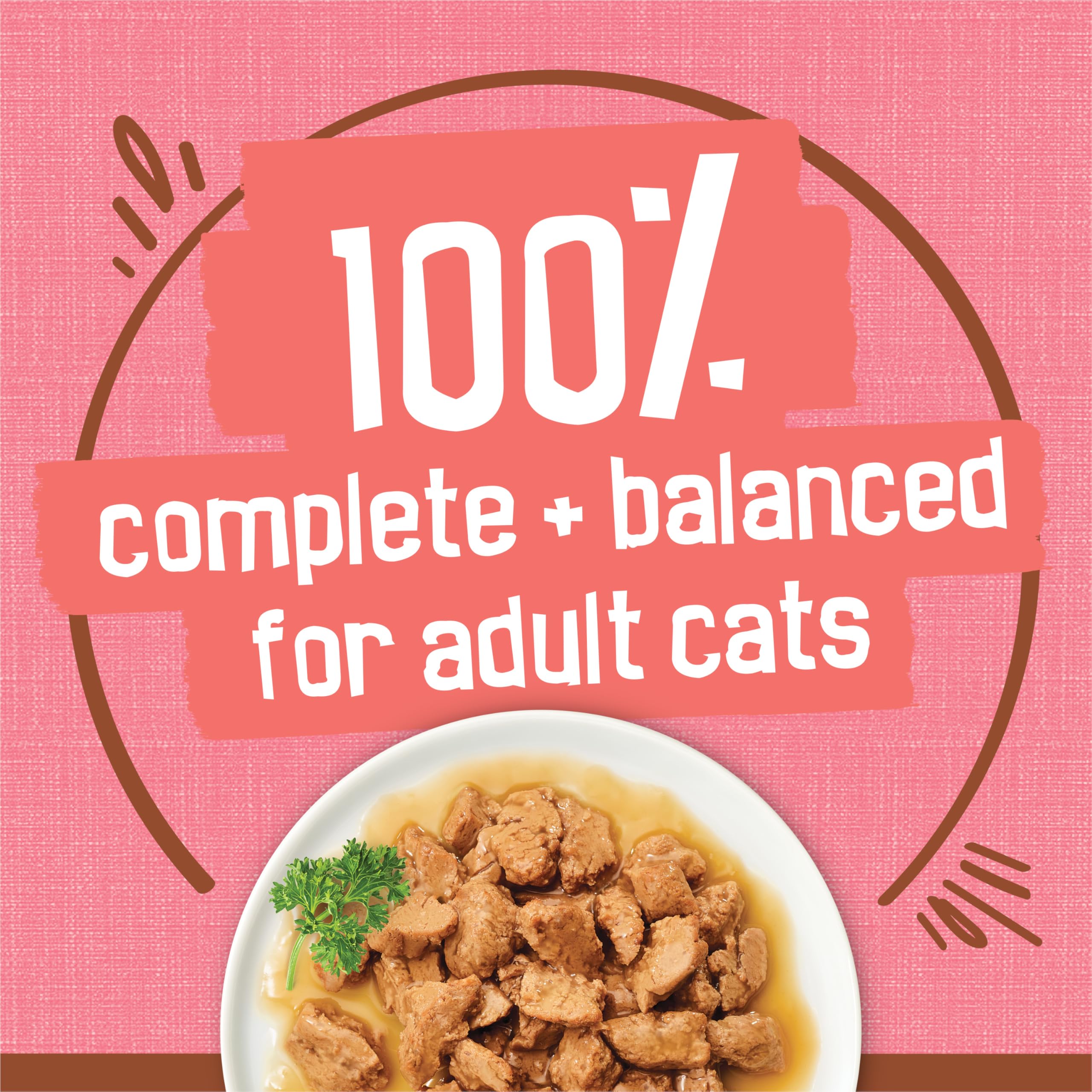 Adult-cat nutrition: complete and balanced formula from Friskies