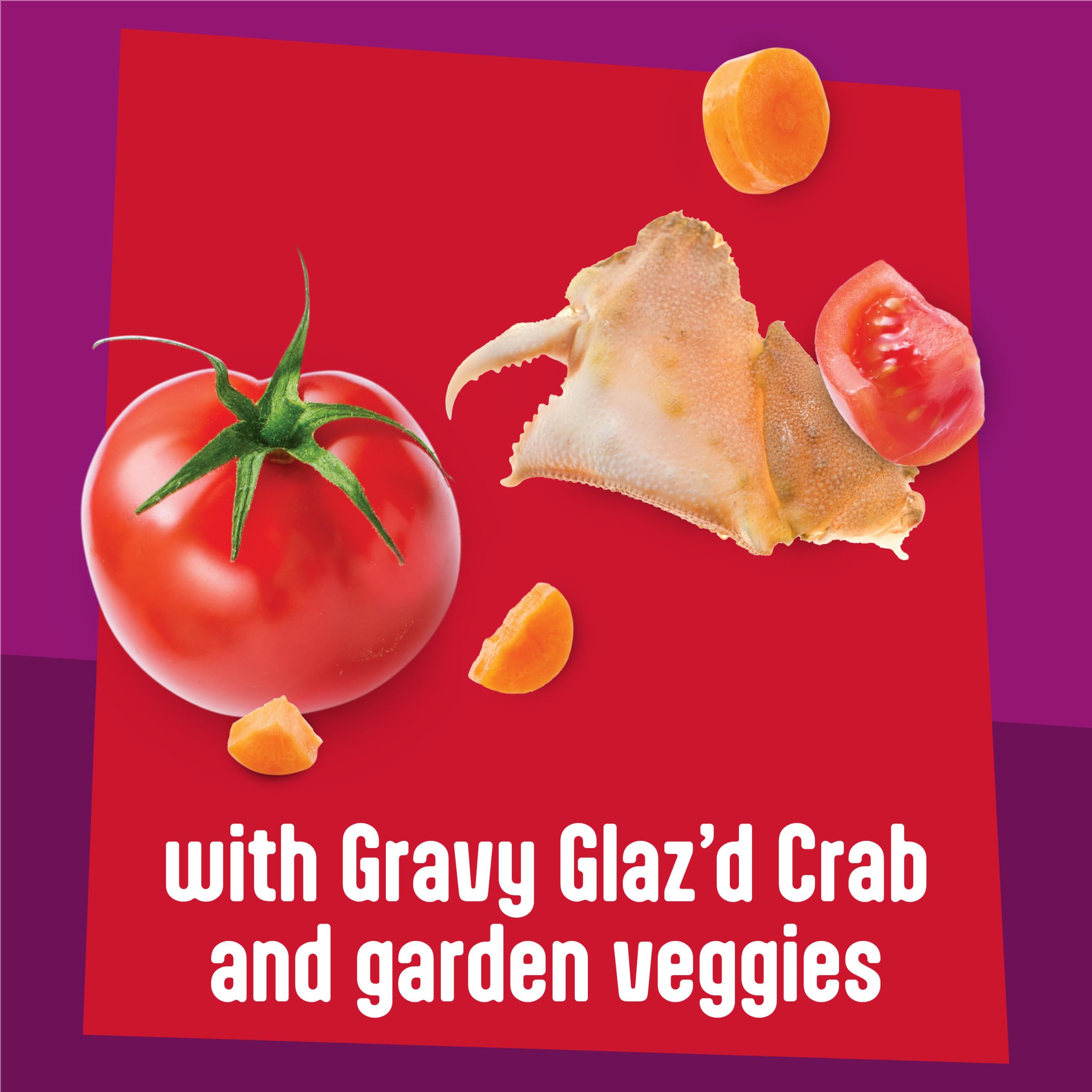 Friskies gravy glaze being poured, an appetizing scent for mealtime.