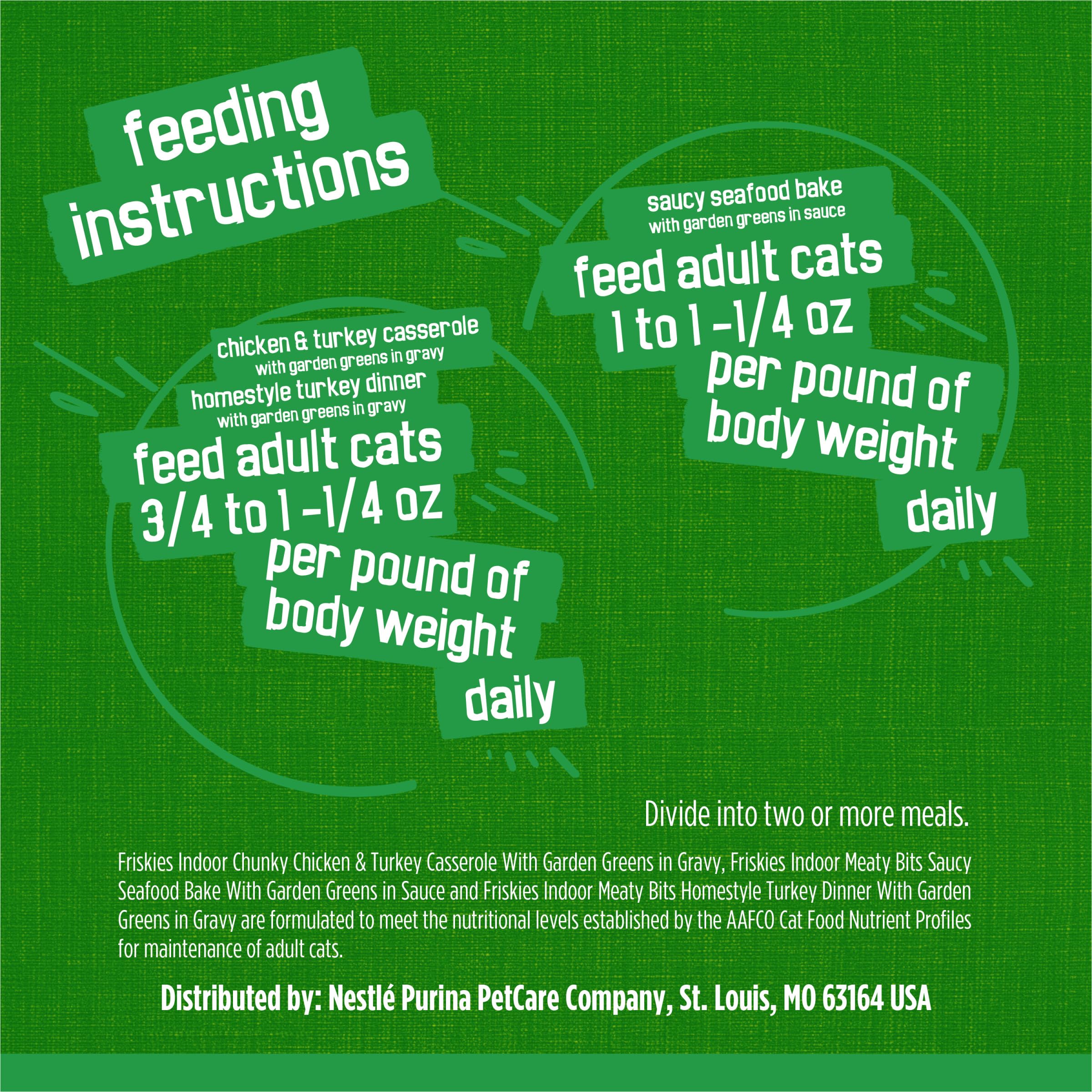 Friskies Indoor Cat Food 24ct front view pack, convenient multipack for busy households.