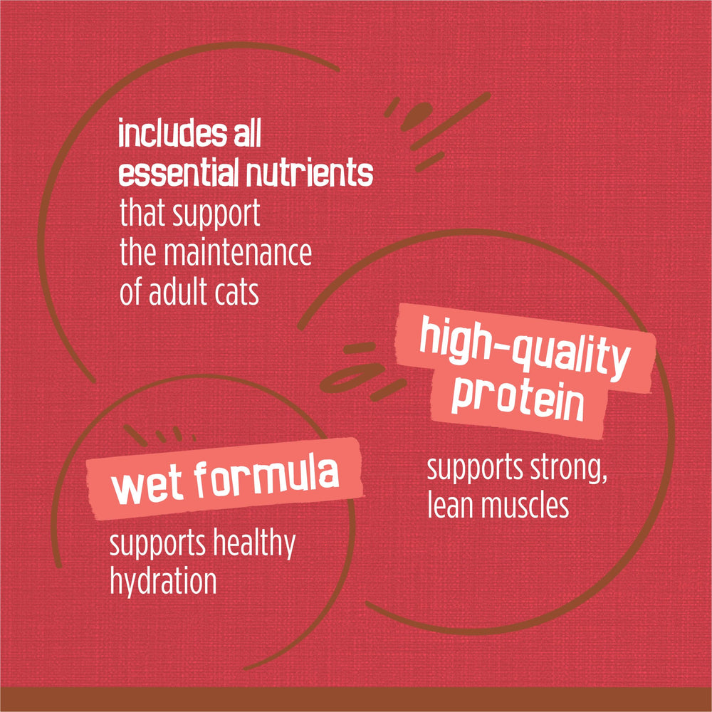 Friskies kitten and adult nutrition supports evolving dietary needs.
