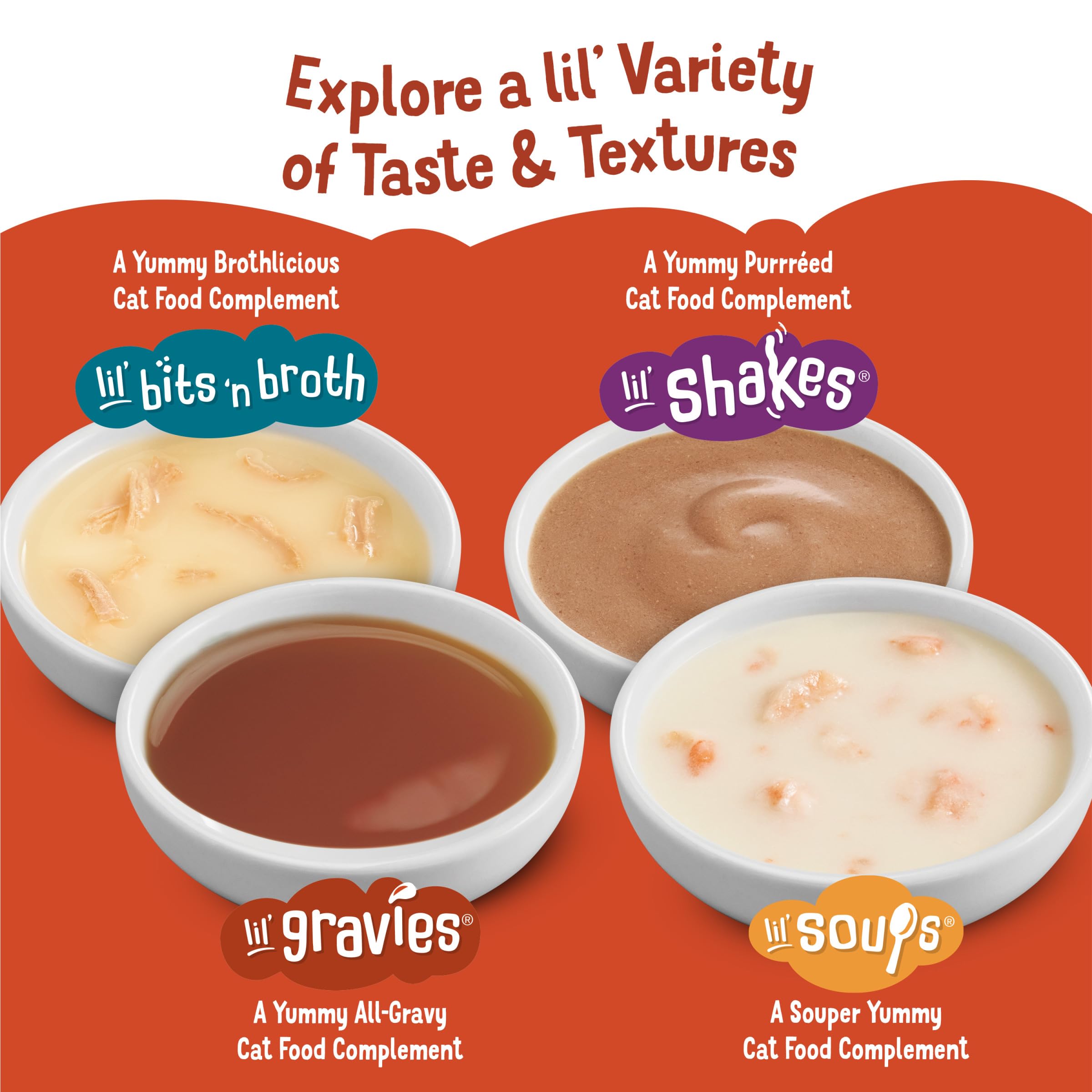 Friskies Lil' Gravies multipack box for easy stocking.