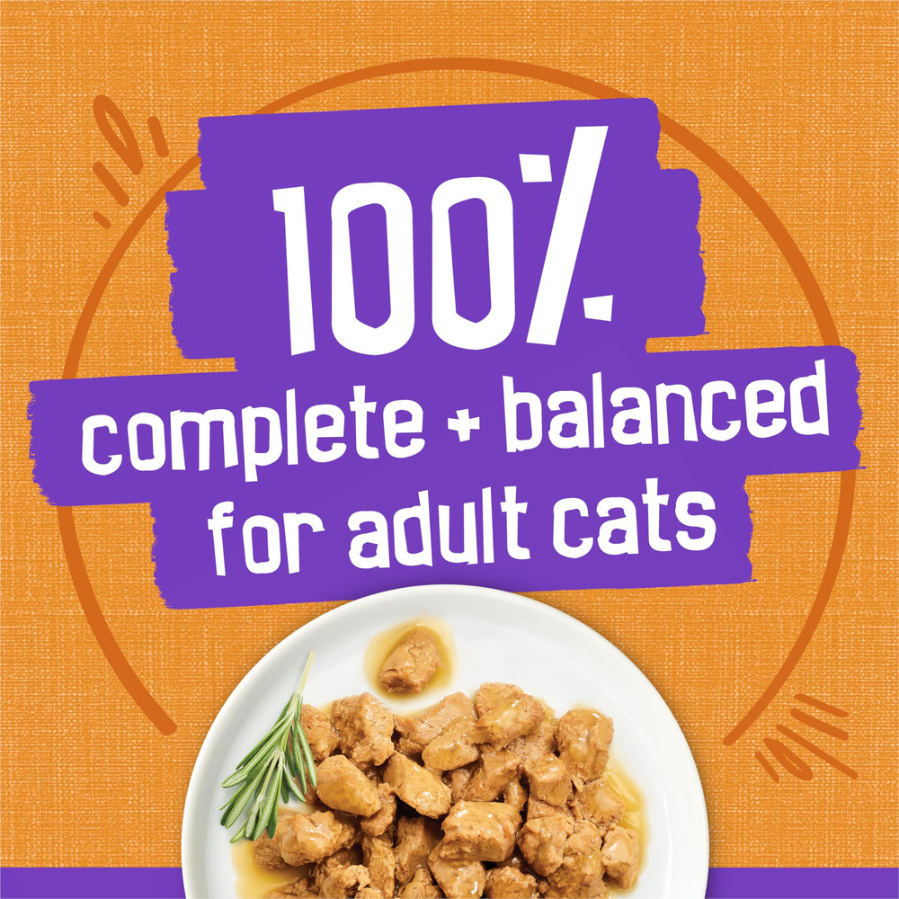 Friskies No Artificial Colors or Preservatives in ingredients.