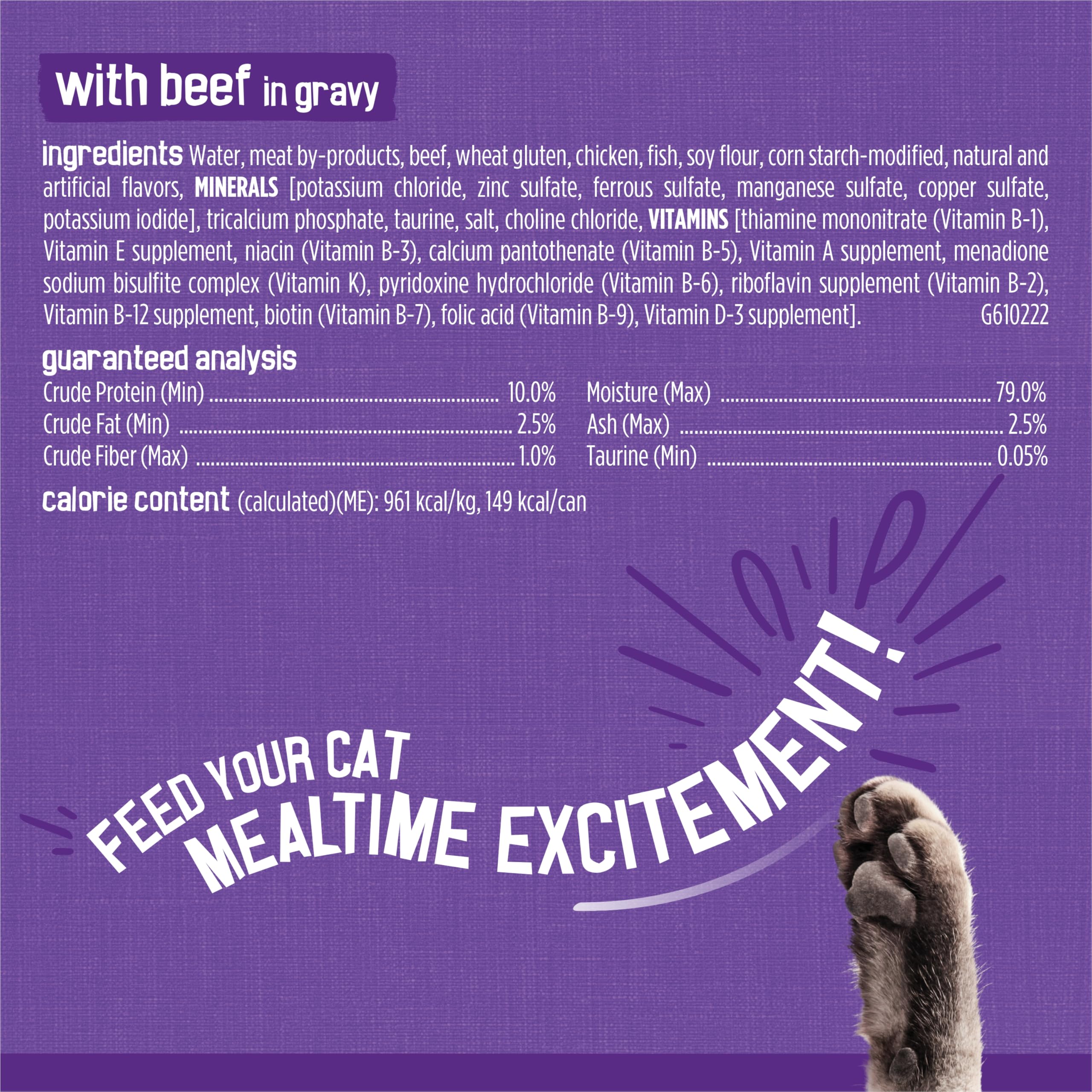 Friskies 24-pack value image highlights convenient pack size
