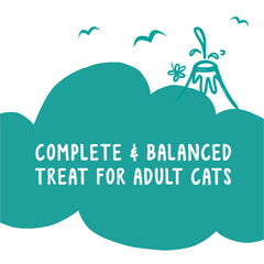 Friskies Party Mix Crunch Picnic invites your cat to crunch-and-savor during treat time.