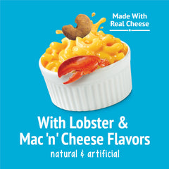Crunchy outside, soft inside bites support an enjoyable mouthfeel for feline tasting.
