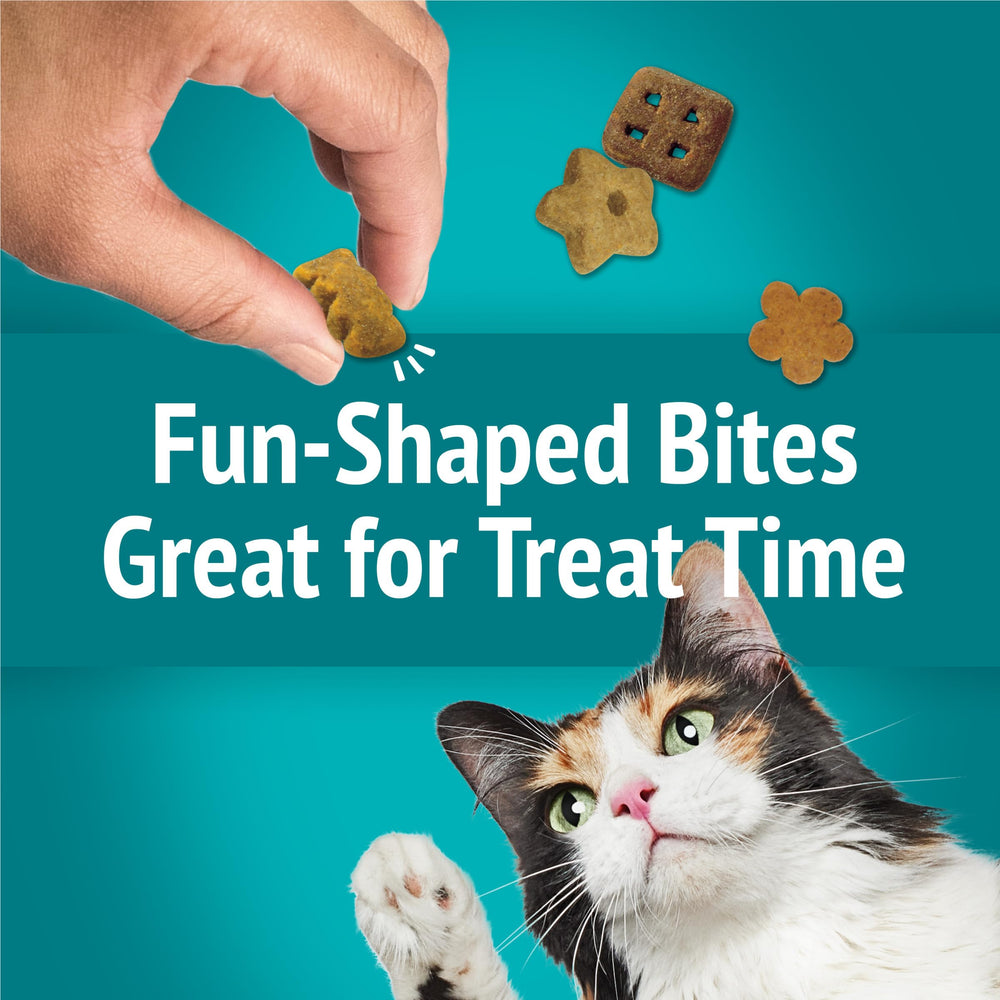 Open pouch ready-to-serve Friskies Luau Crunch treats for cats