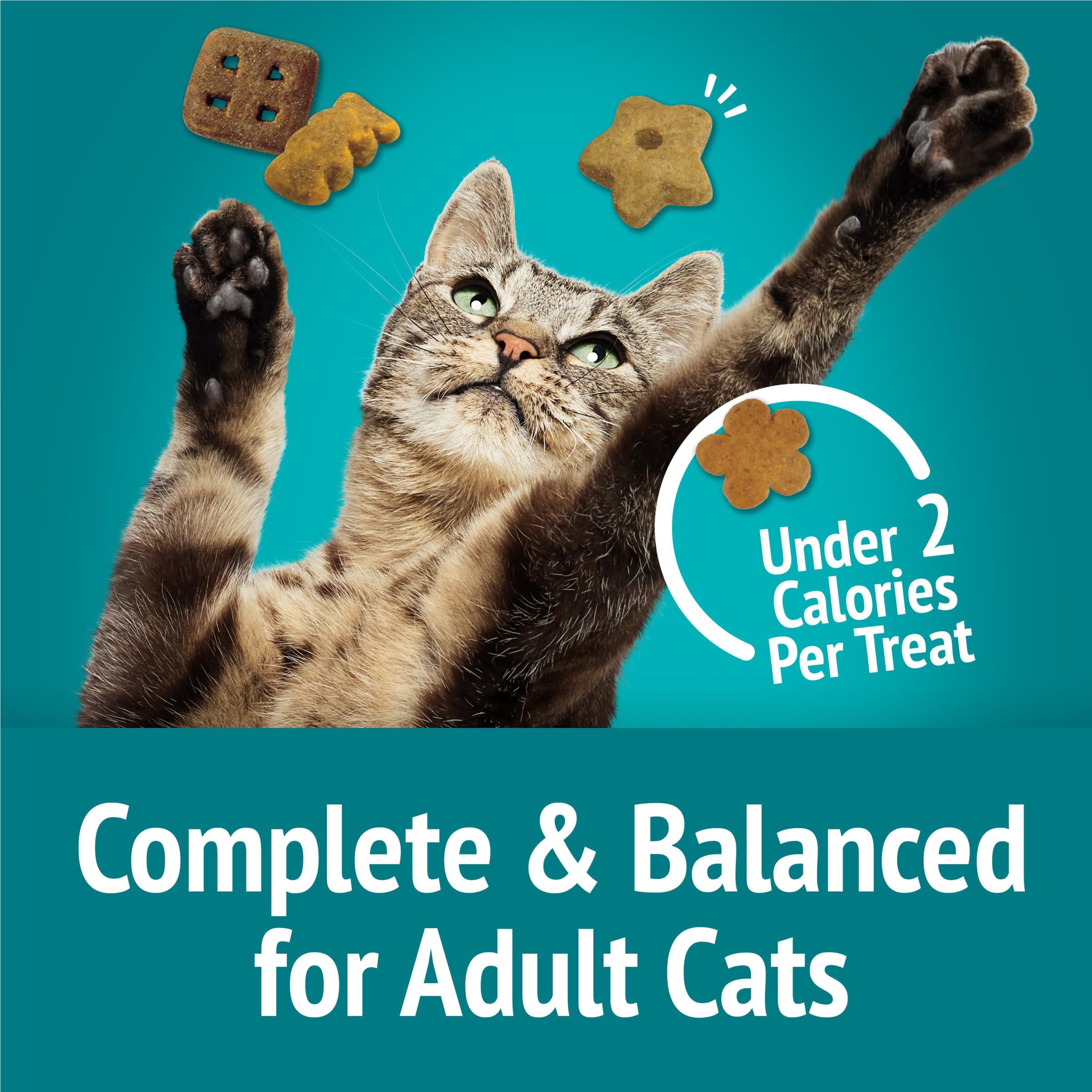 Friskies Party Mix Meow Luau Crunch offers pork and crab flavors for variety.