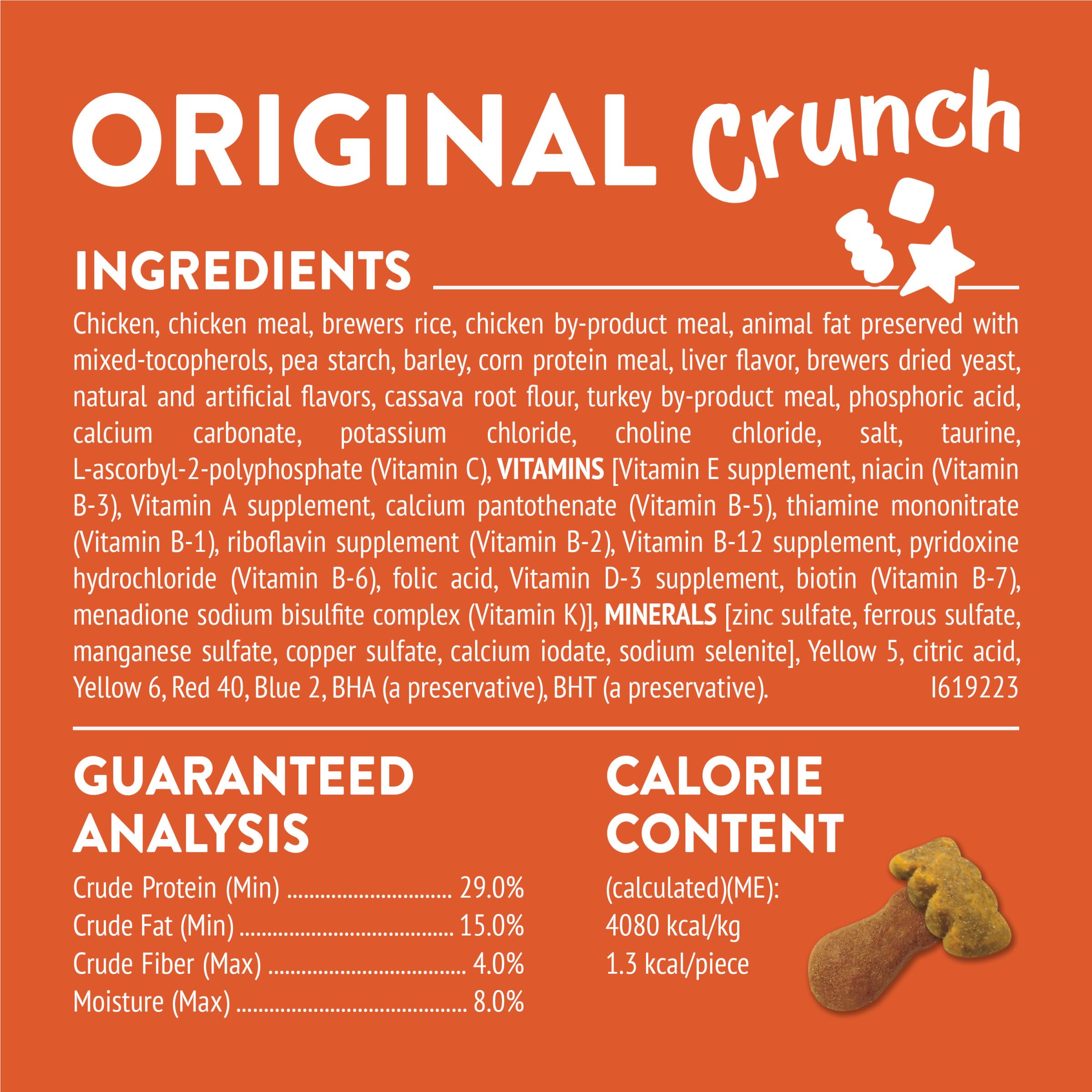 Friskies Party Mix Original Crunch image highlights Purina-made in the USA facilities