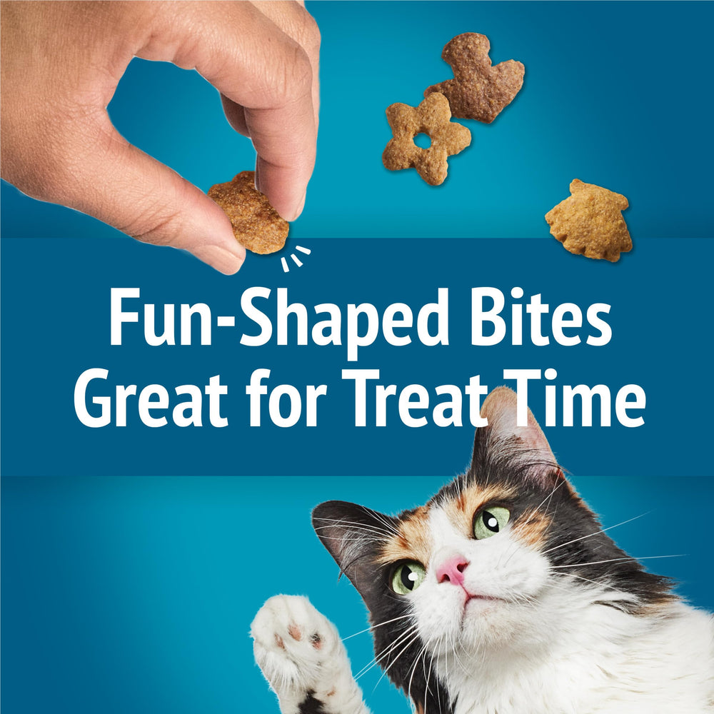 Friskies Party Mix serving bowl ready for shared cat time