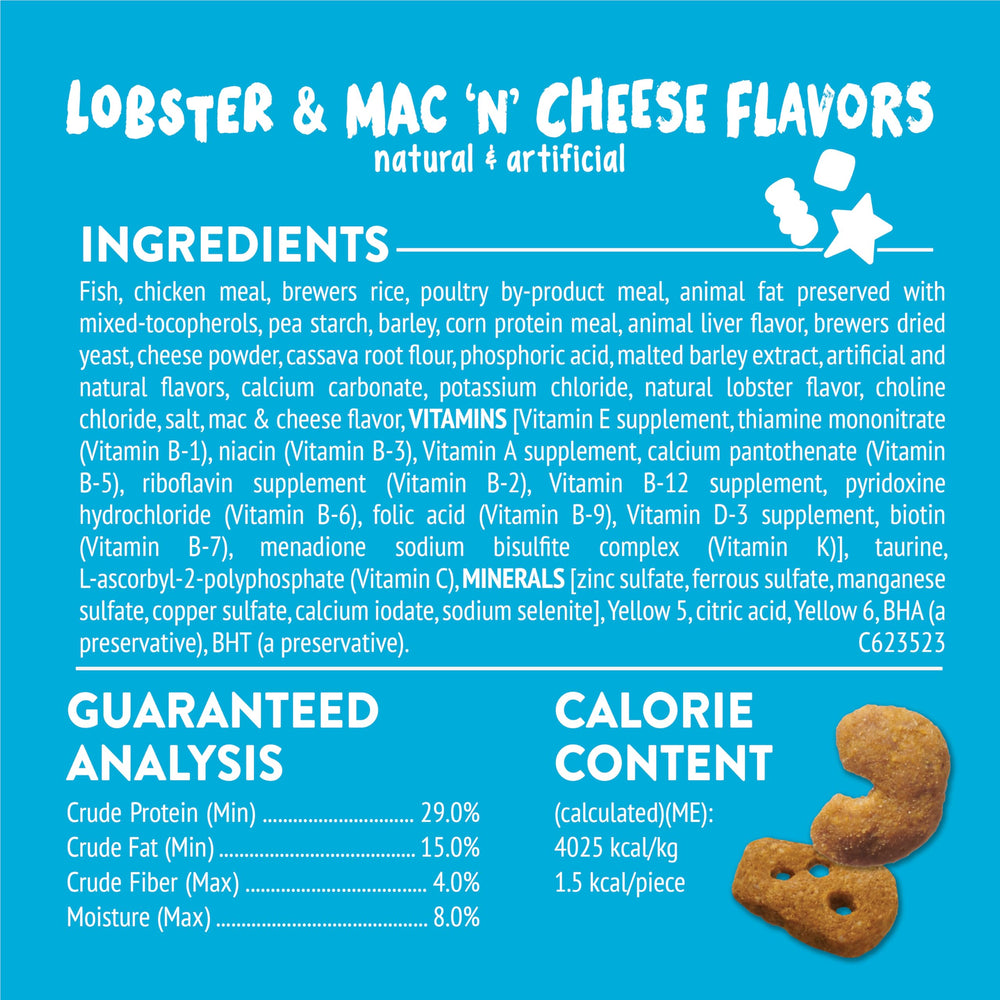 Friskies Party Mix snacks for cats provide a tasty snack option.