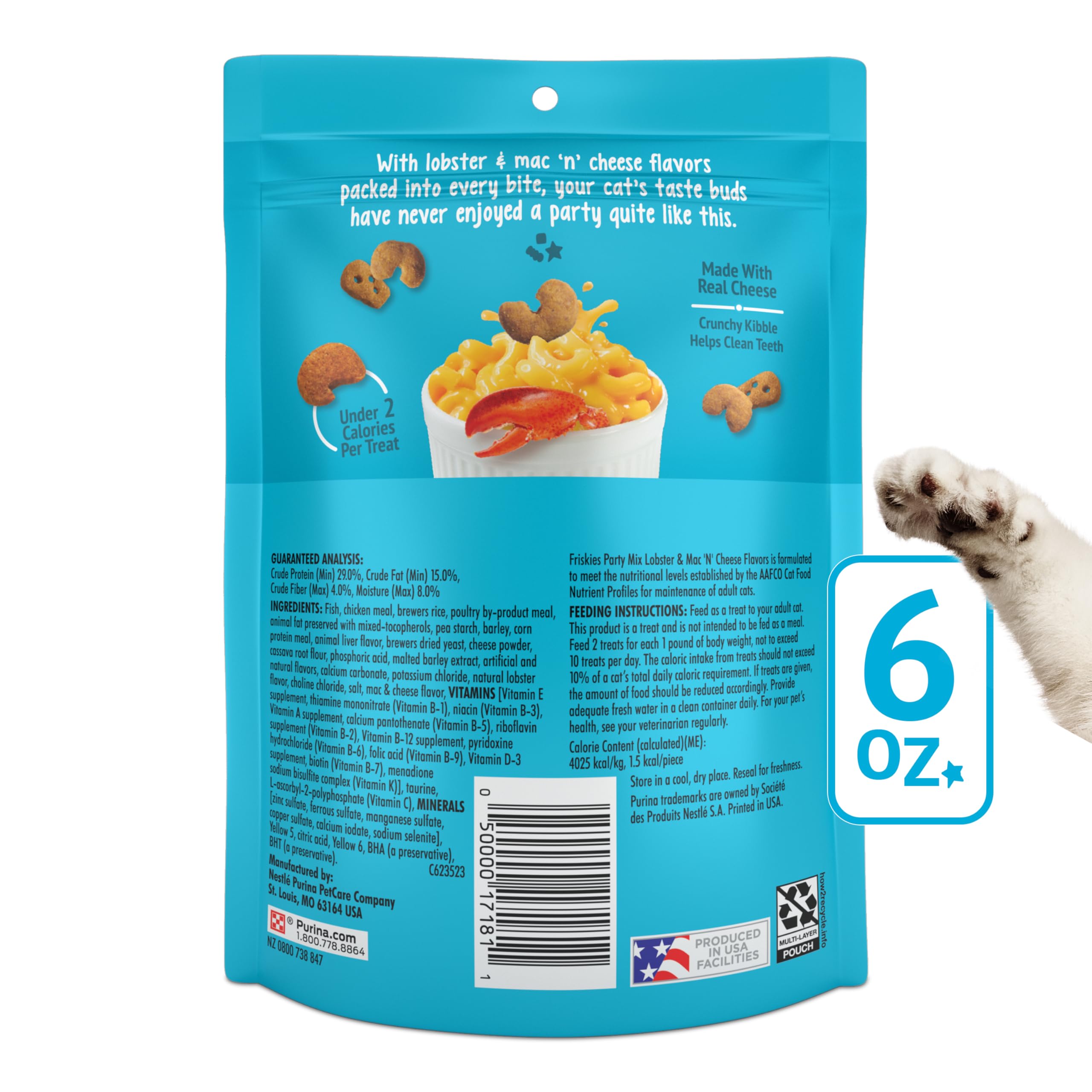 Each treat contains under 2 calories for easy portioning during the day.
