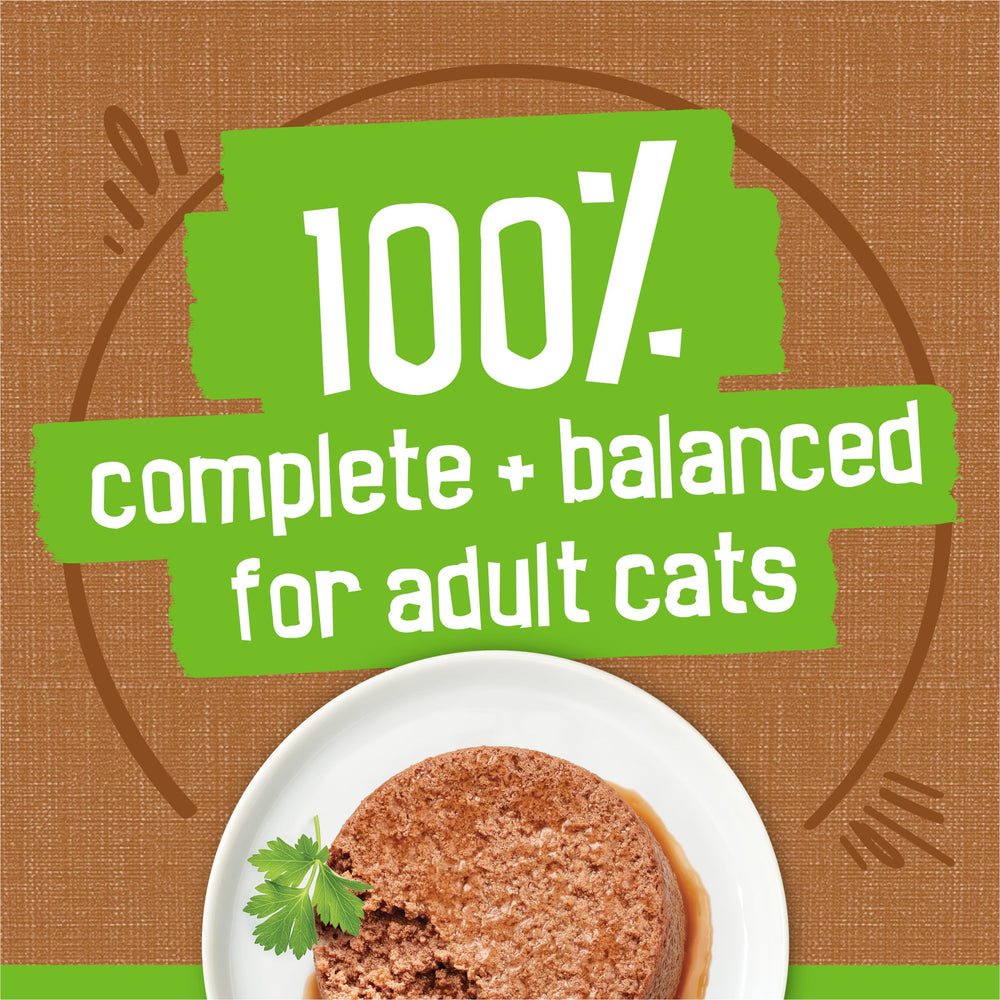 Friskies Pate Mixed Grill recyclable packaging for eco-friendly feeding