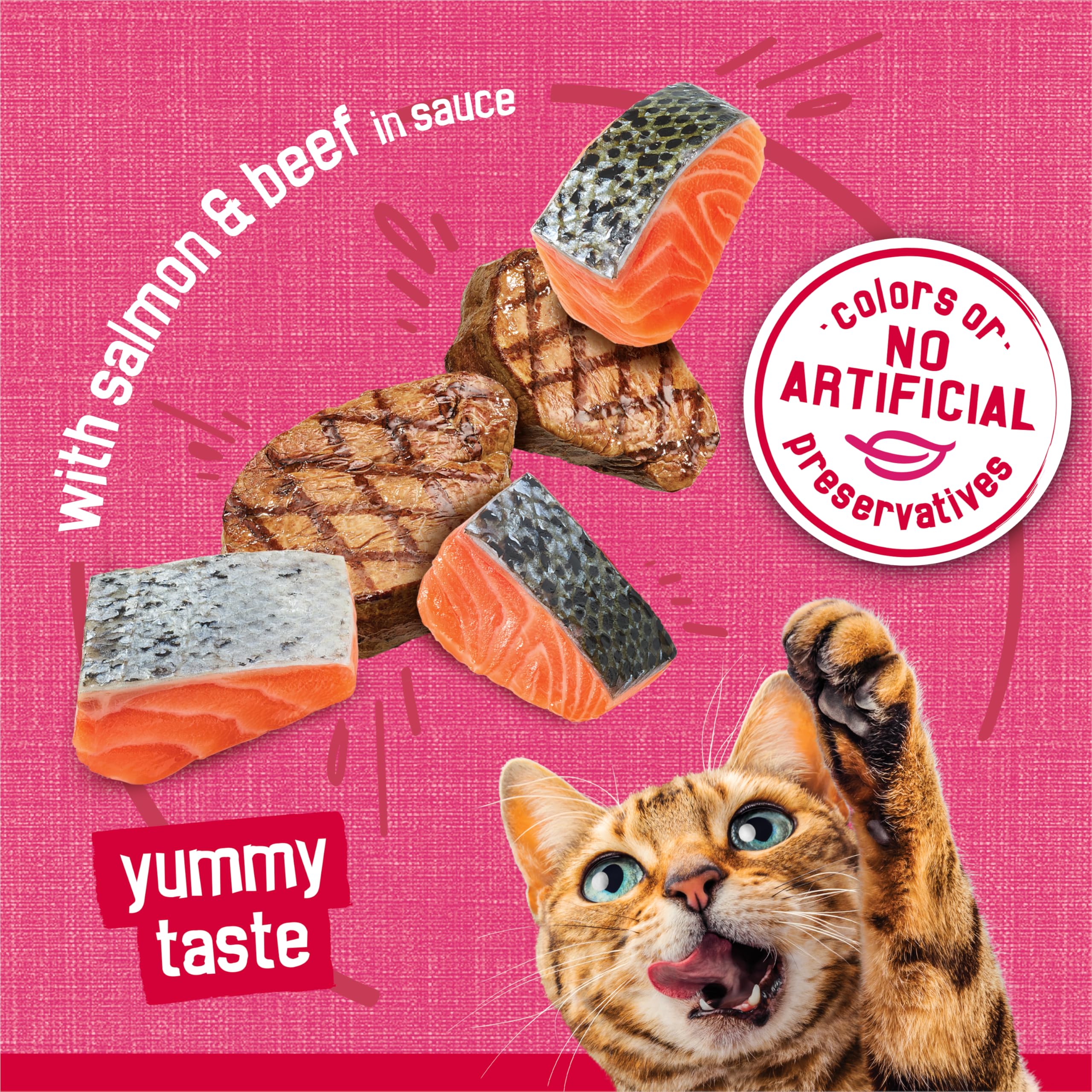 Friskies Prime Filets provide essential vitamins and minerals for cats