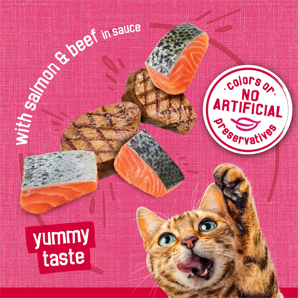 Friskies Prime Filets provide essential vitamins and minerals for cats