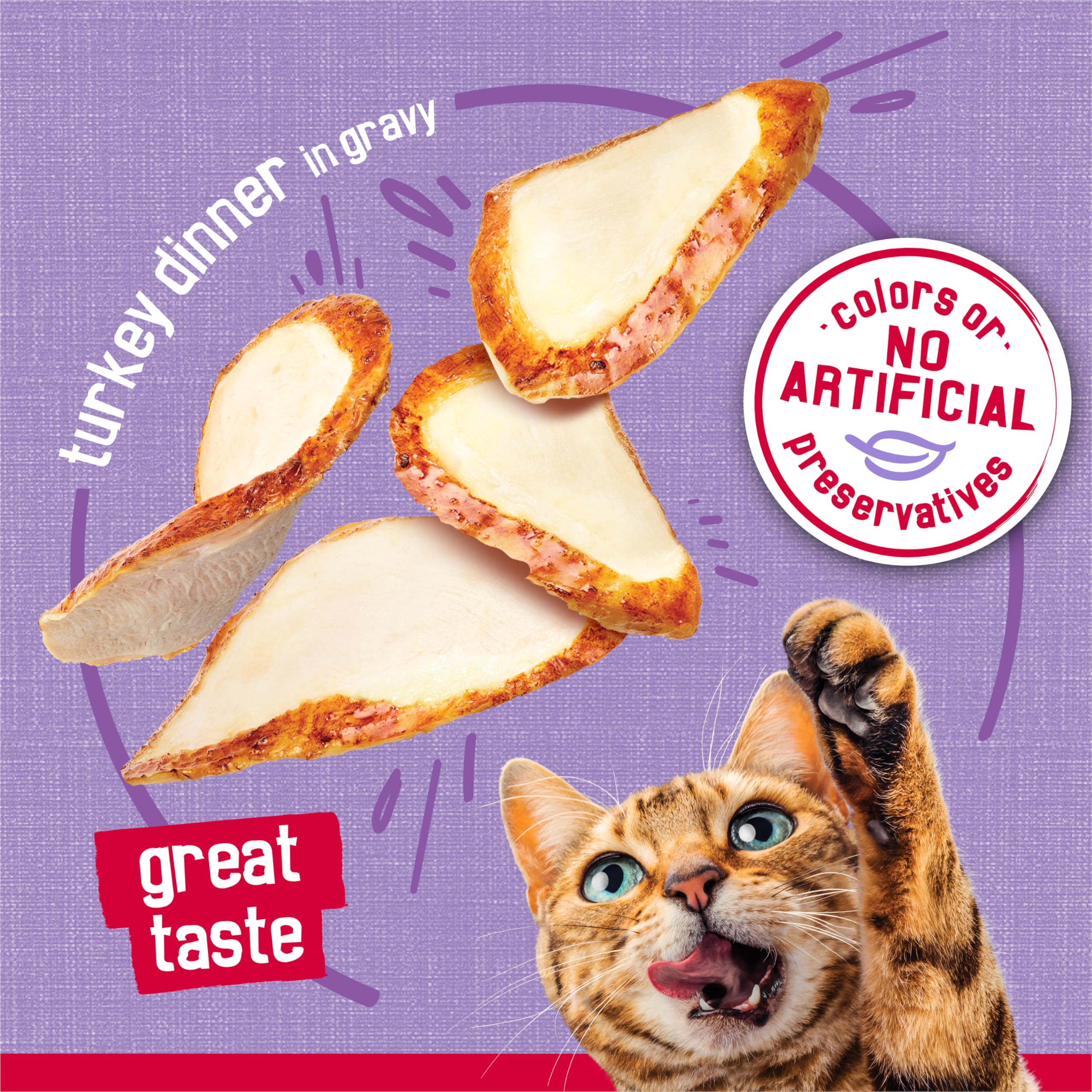 Boxed packaging of Friskies Prime Filets Turkey Dinner cans for daily feeding.