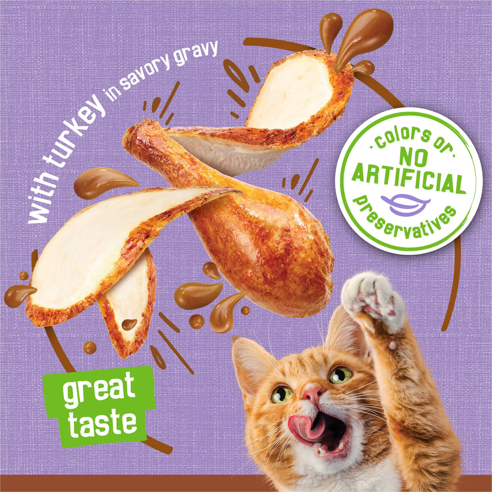 Friskies pull-tab can designed for easy opening during feeding