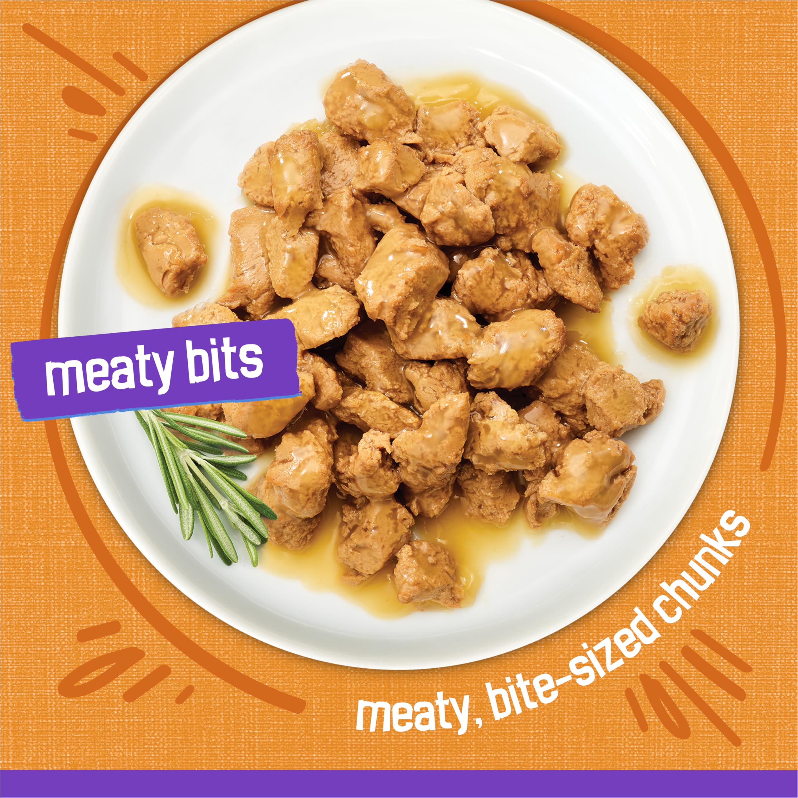Friskies Pull-Tab Can Opens Easily, releasing appealing aroma.