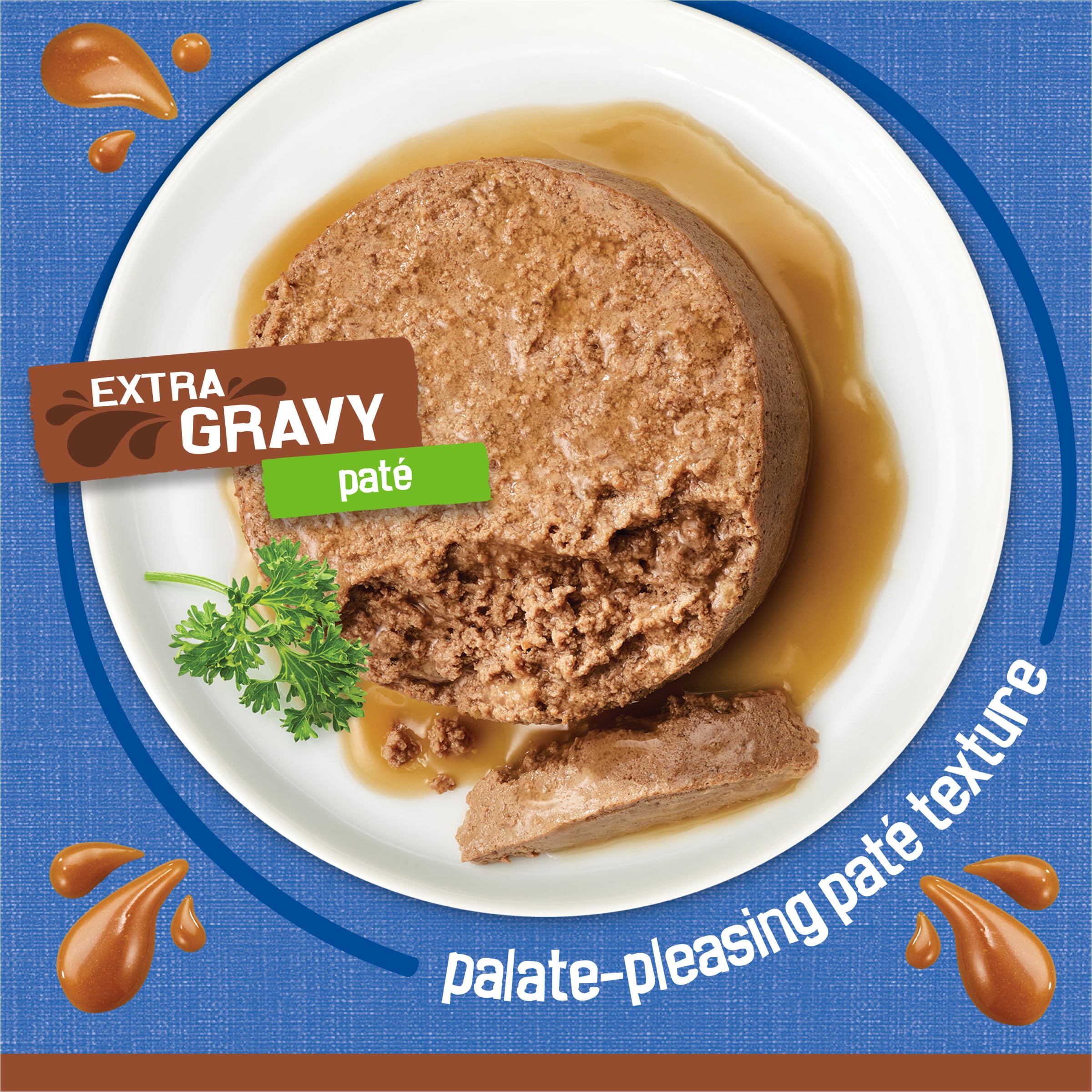 Friskies Pull-tab Can shows convenient, quick opening for serving.