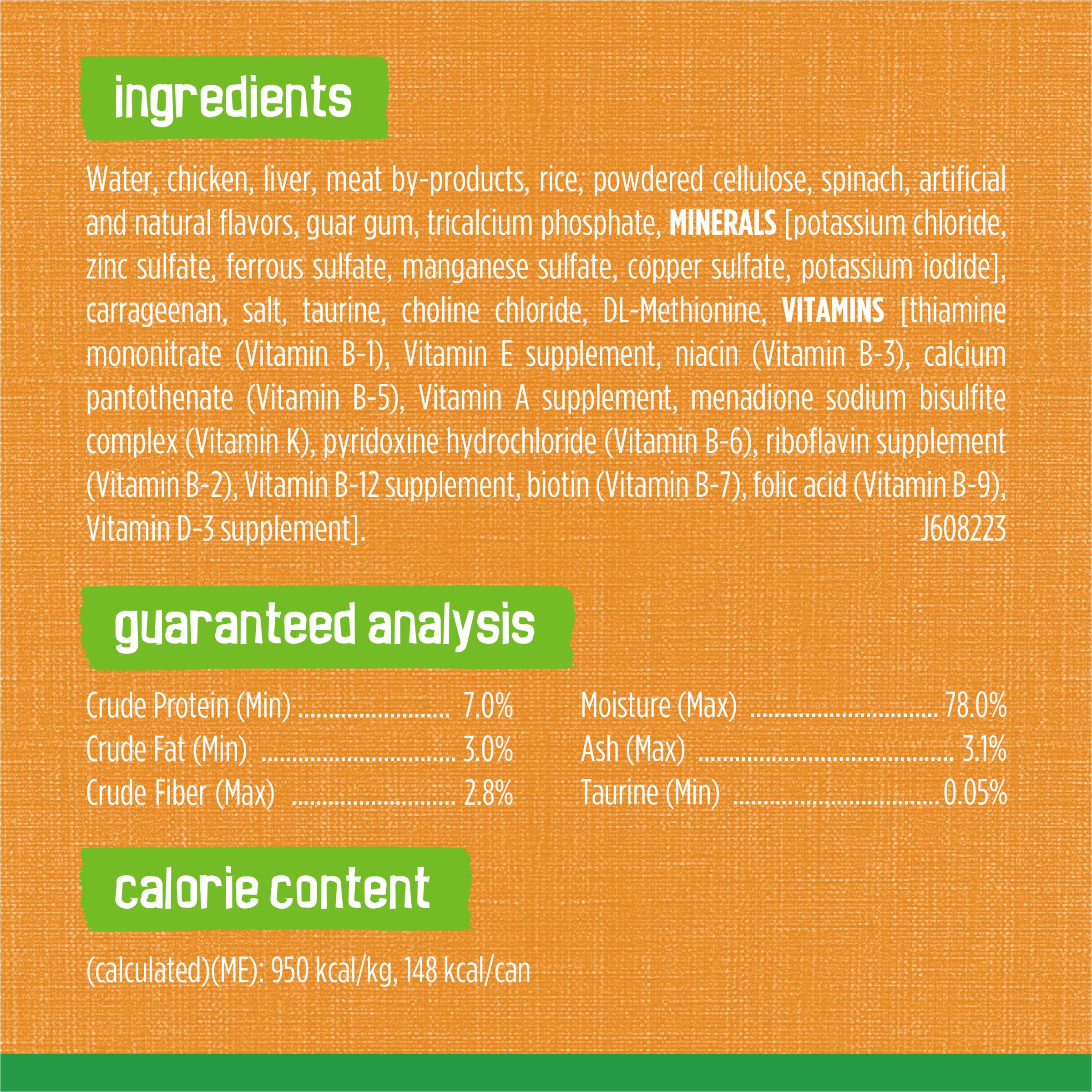 Friskies Real Chicken Flavor: authentic taste enhances satisfaction