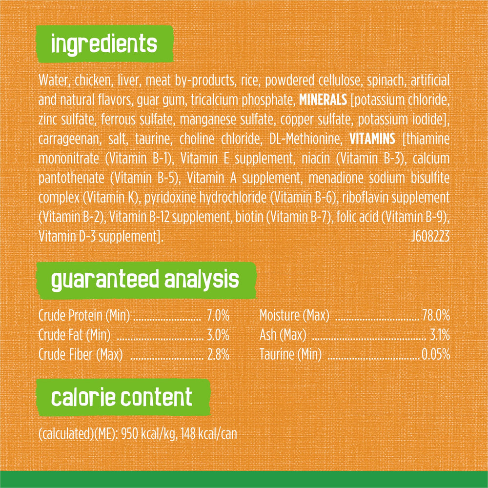 Friskies Real Chicken Flavor: authentic taste enhances satisfaction