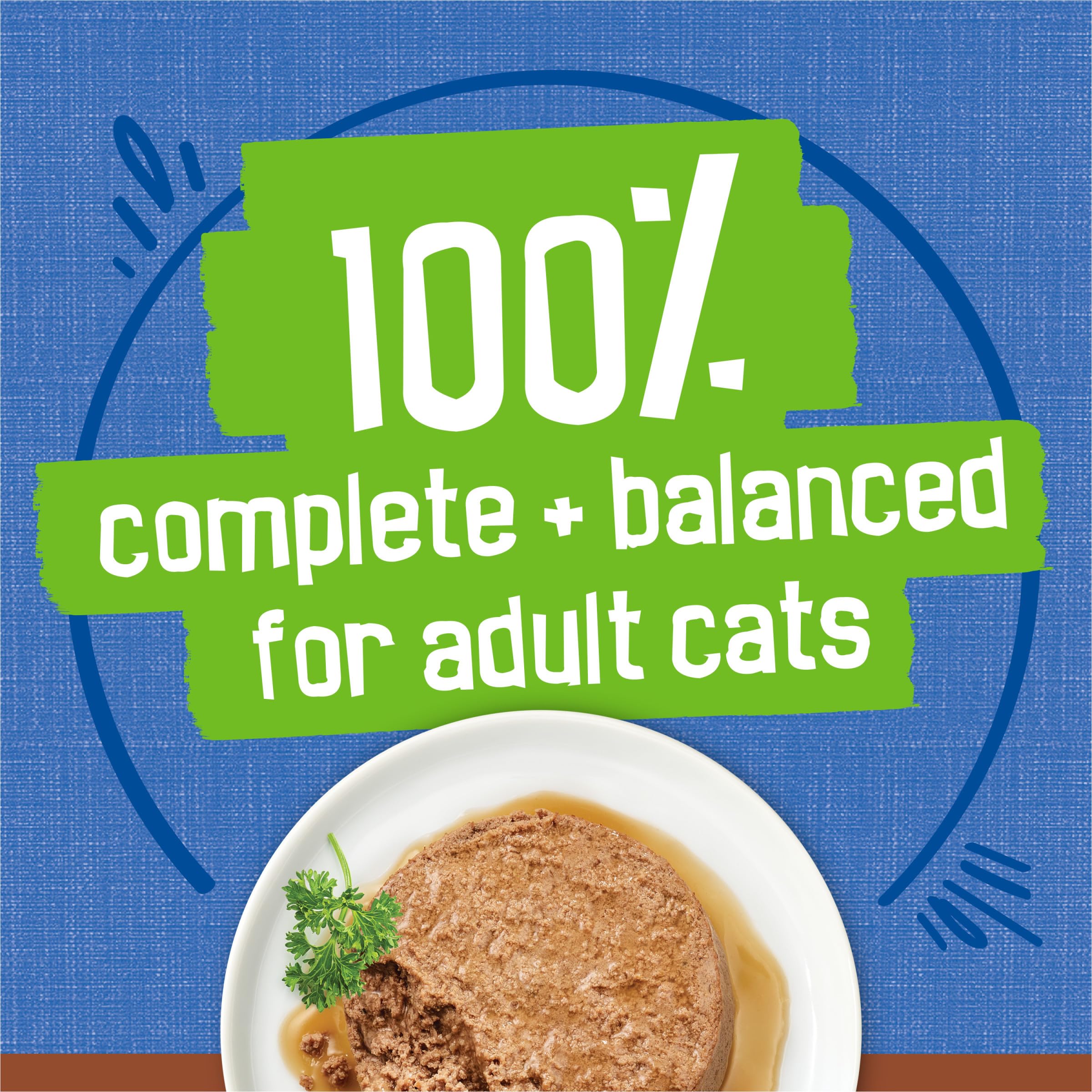 Friskies Real Tuna ingredients label communicates quality protein in every serving.