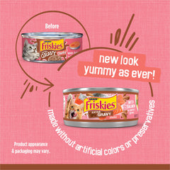 Friskies SauceSations salmon and tuna in creamy sauce for mealtime appeal