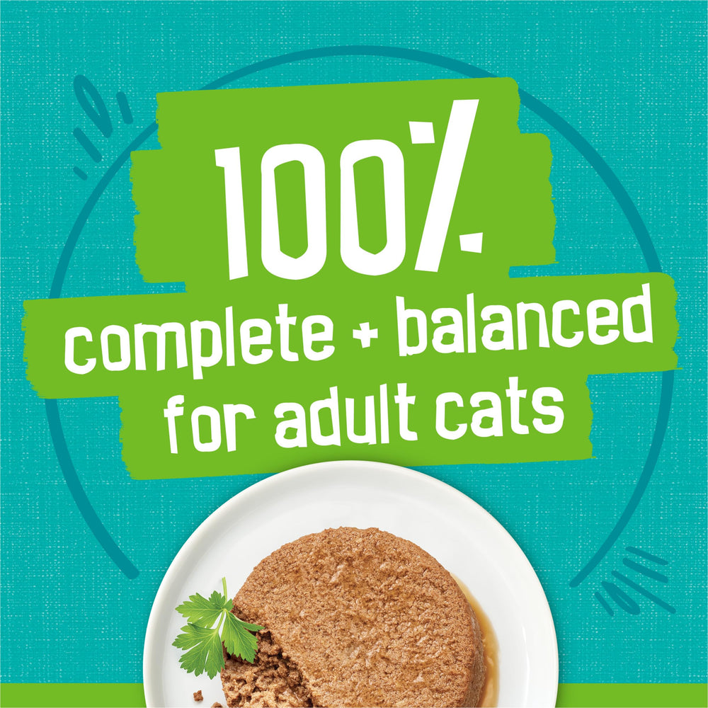 Recyclable Friskies cans for Sea Captain's Choice pate