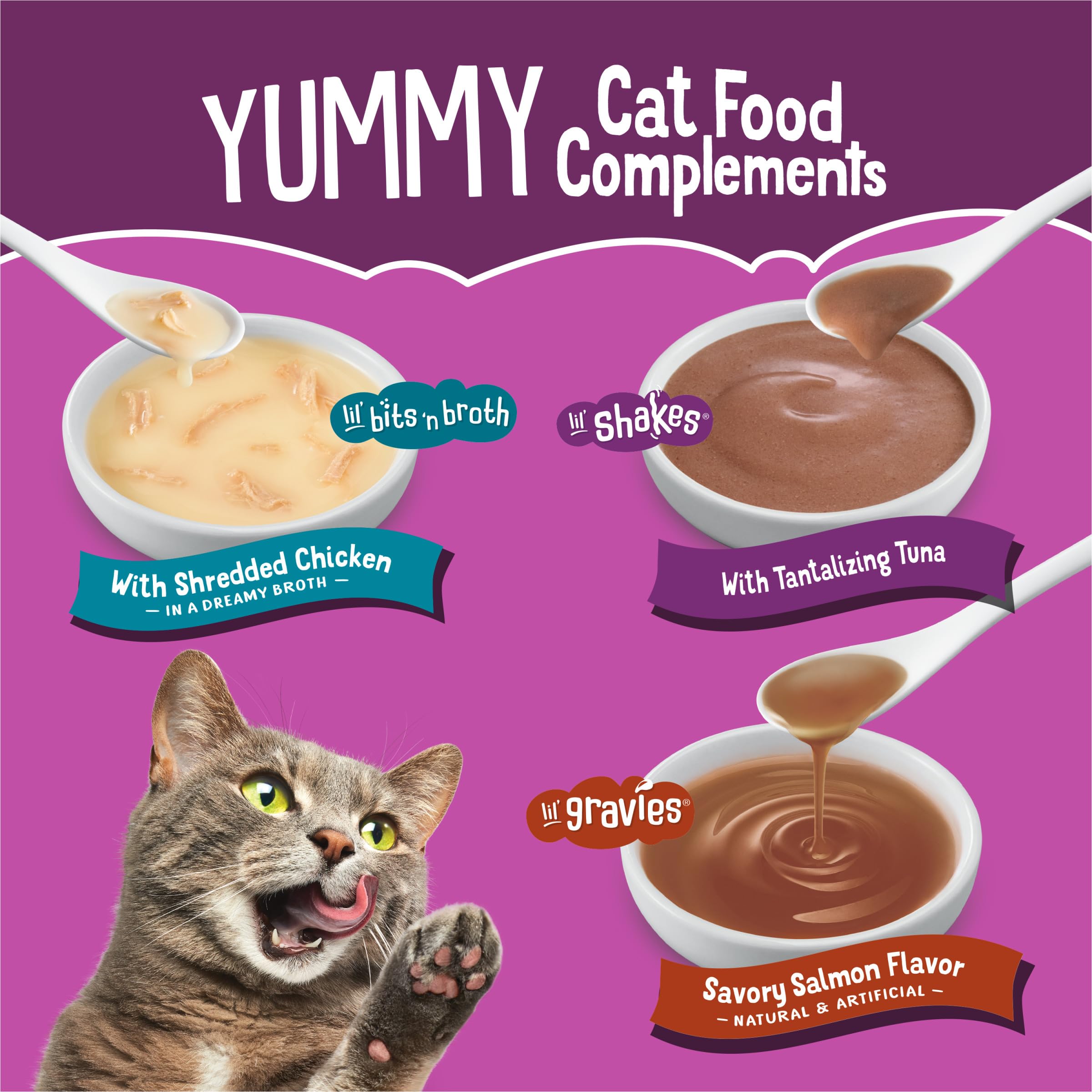 Friskies chicken gravy topper provides tasty variety and moisture