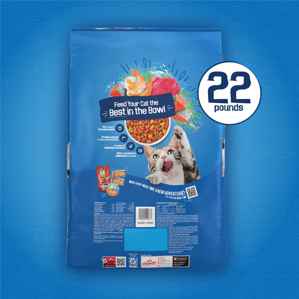 Friskies Seafood Sensations all life stages design for kittens to adults