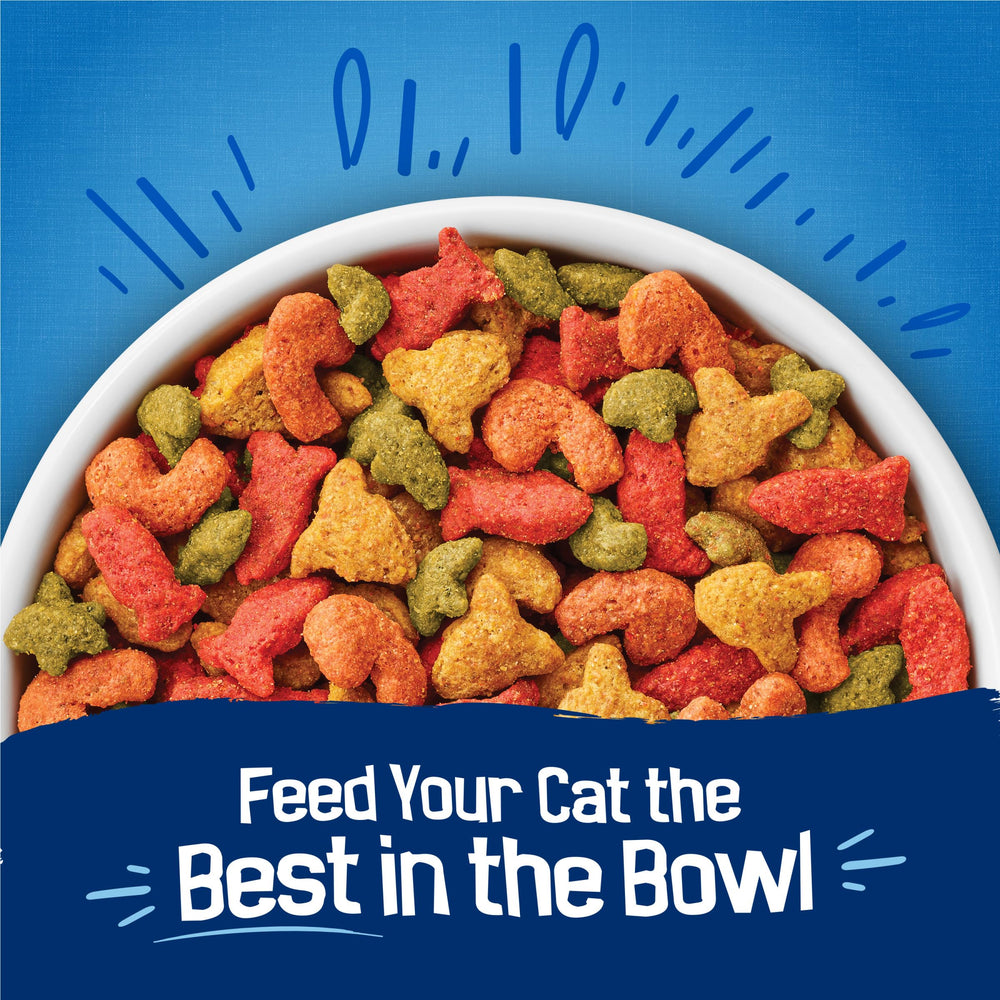 Four-pack Friskies Seafood Sensations for convenient storage and fresh meals.