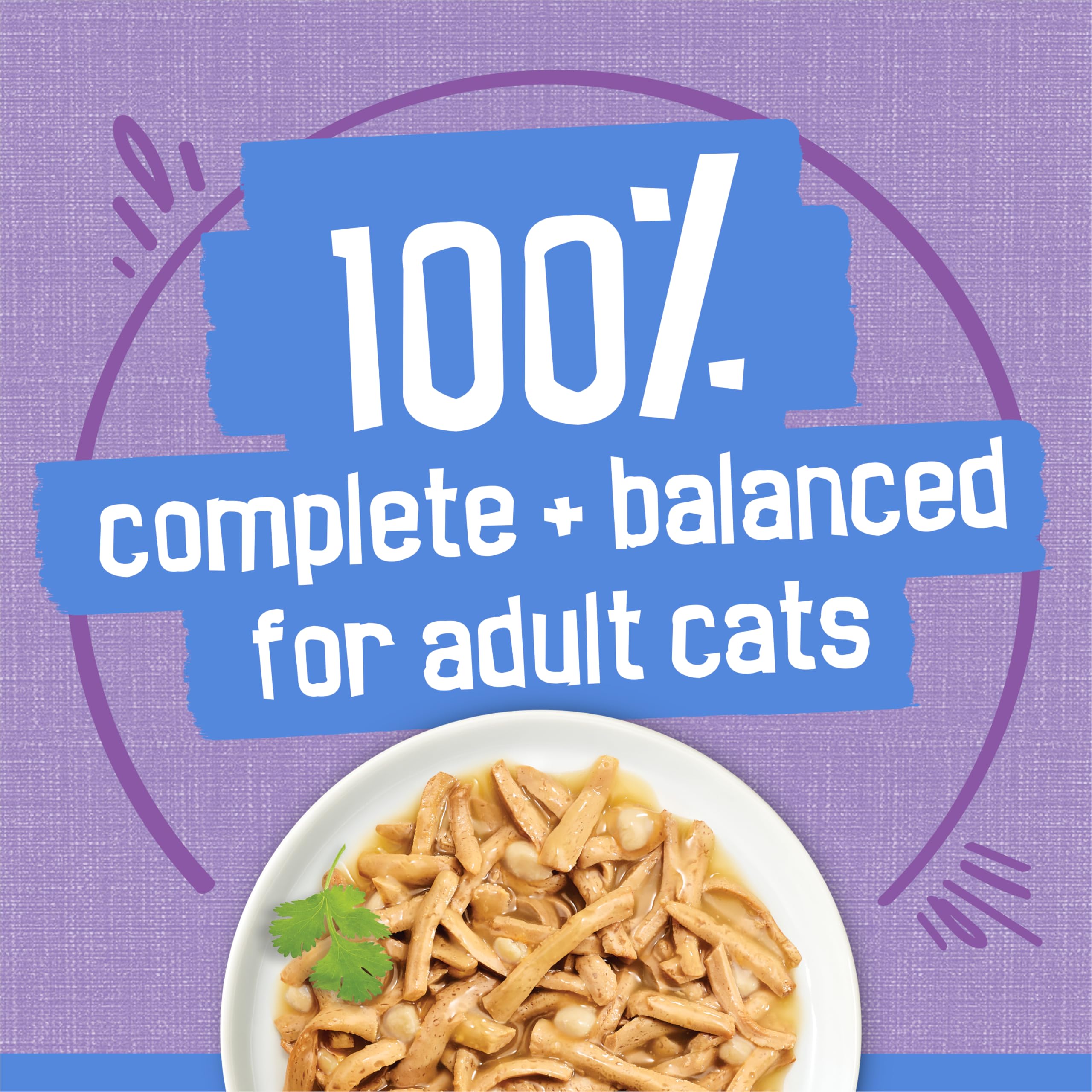 Friskies Shreds Turkey Dinner in Gravy served in a bowl, a cat enjoying a meal.