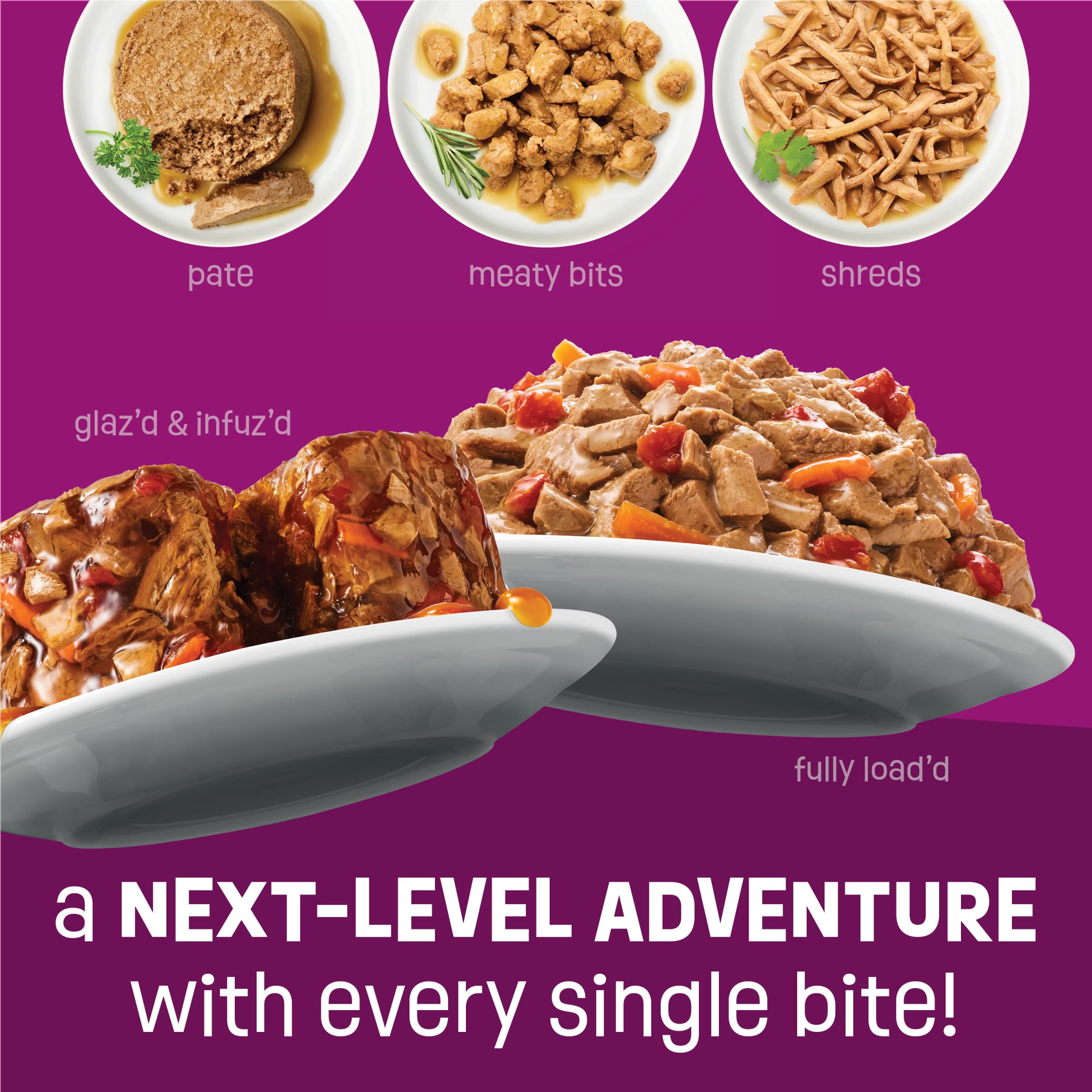 Friskies shrimp meal in bowl for adult cats