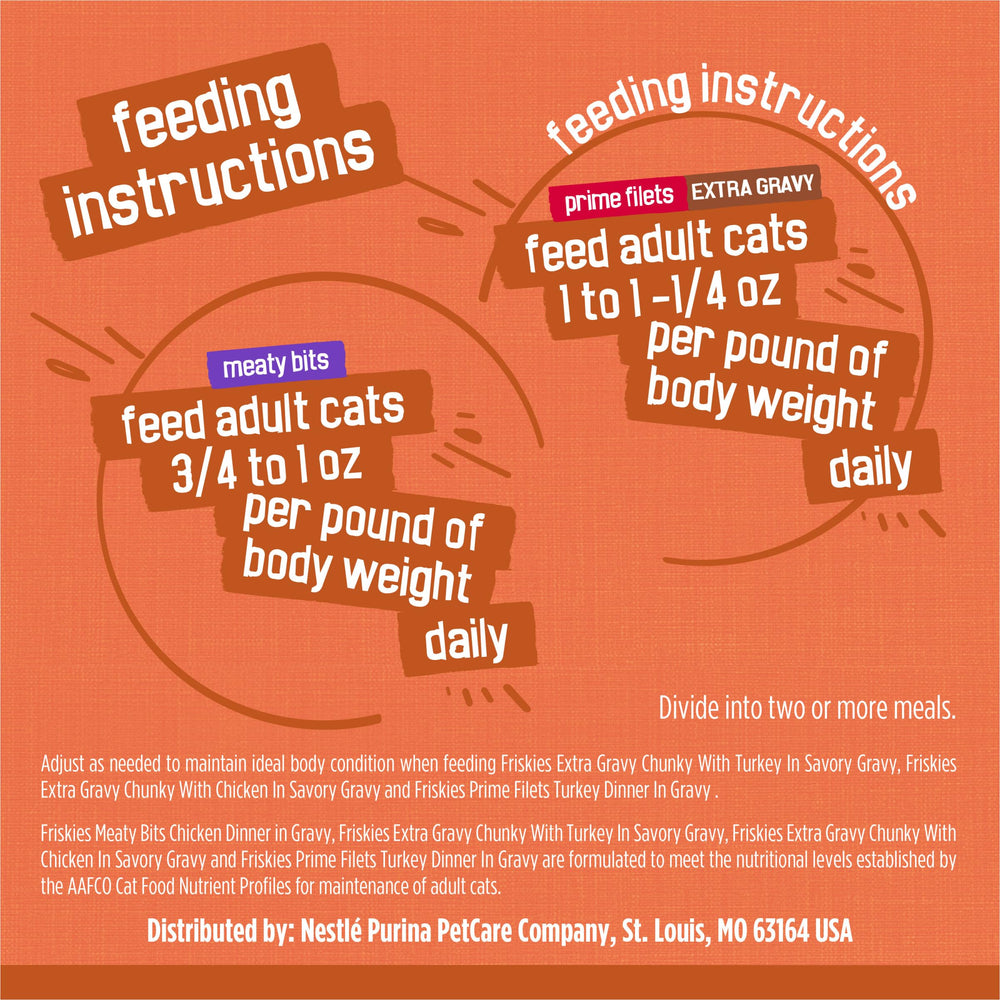 Friskies soft cat food real chicken tender chunks, moisture-rich bites