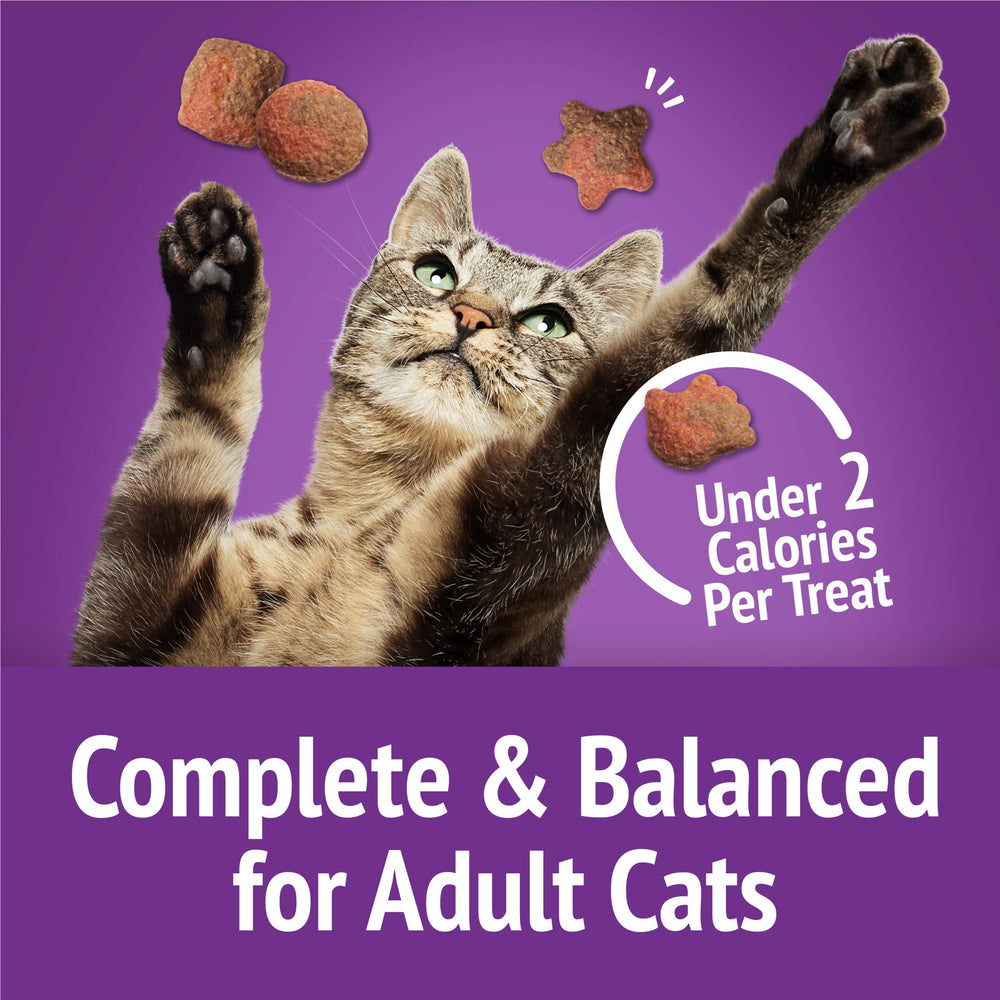 Friskies Turkey Gravy crunch treats offer savory flavor for daily rewards.
