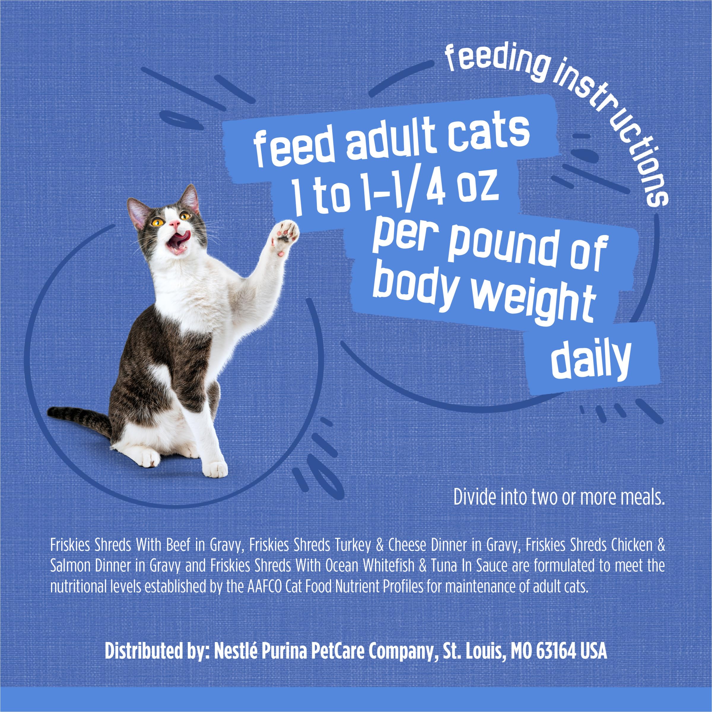 Friskies brand logo visible on can for trust.