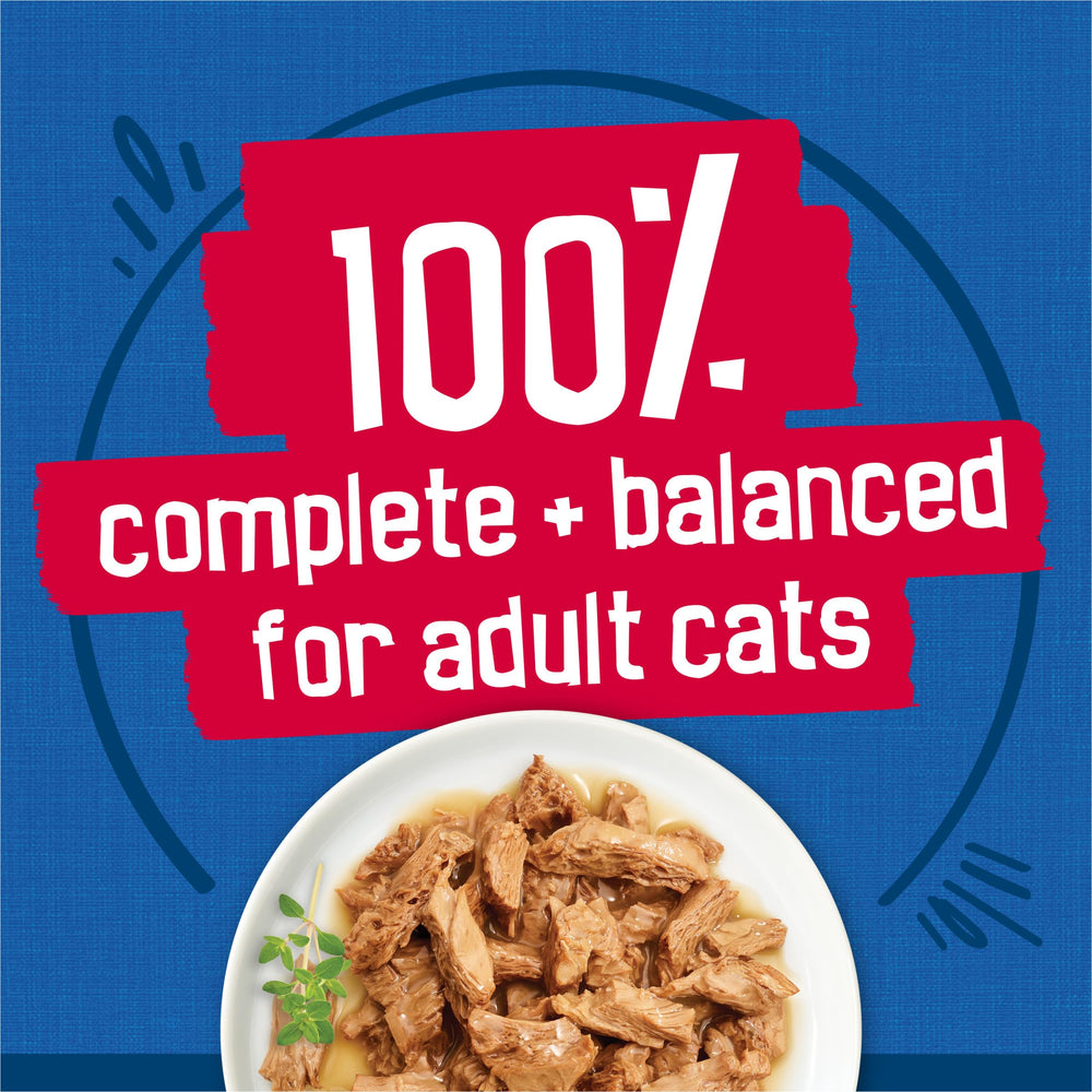 Friskies Variety Pack Packaging Display helps rotate flavors.