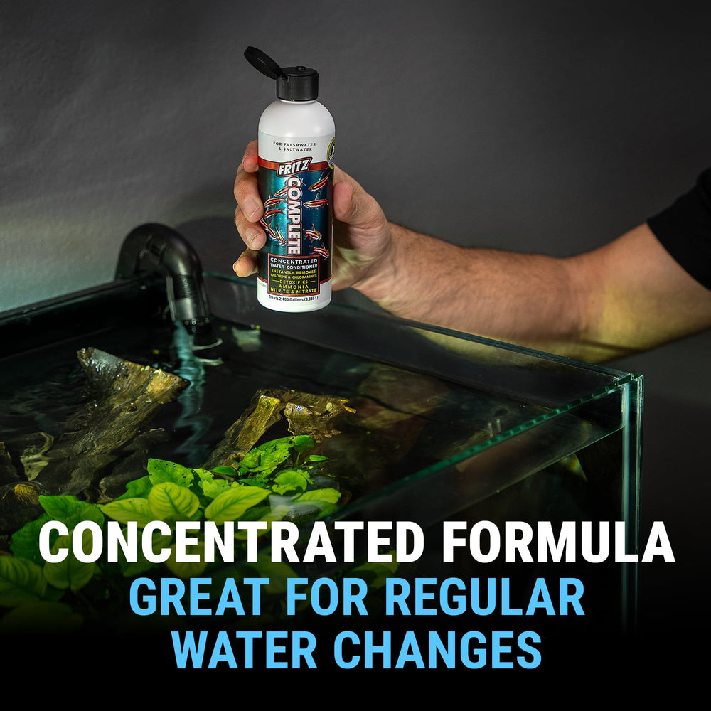 Dosing drops with Fritz Complete in use.