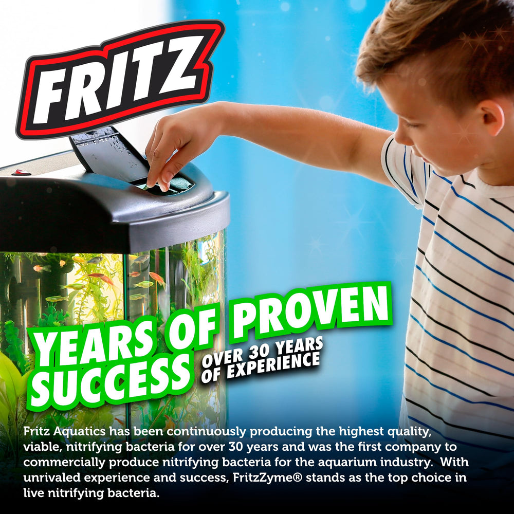 Fritz Aquatics PraziCleanse 20-pack box and dosing spoon for tanks