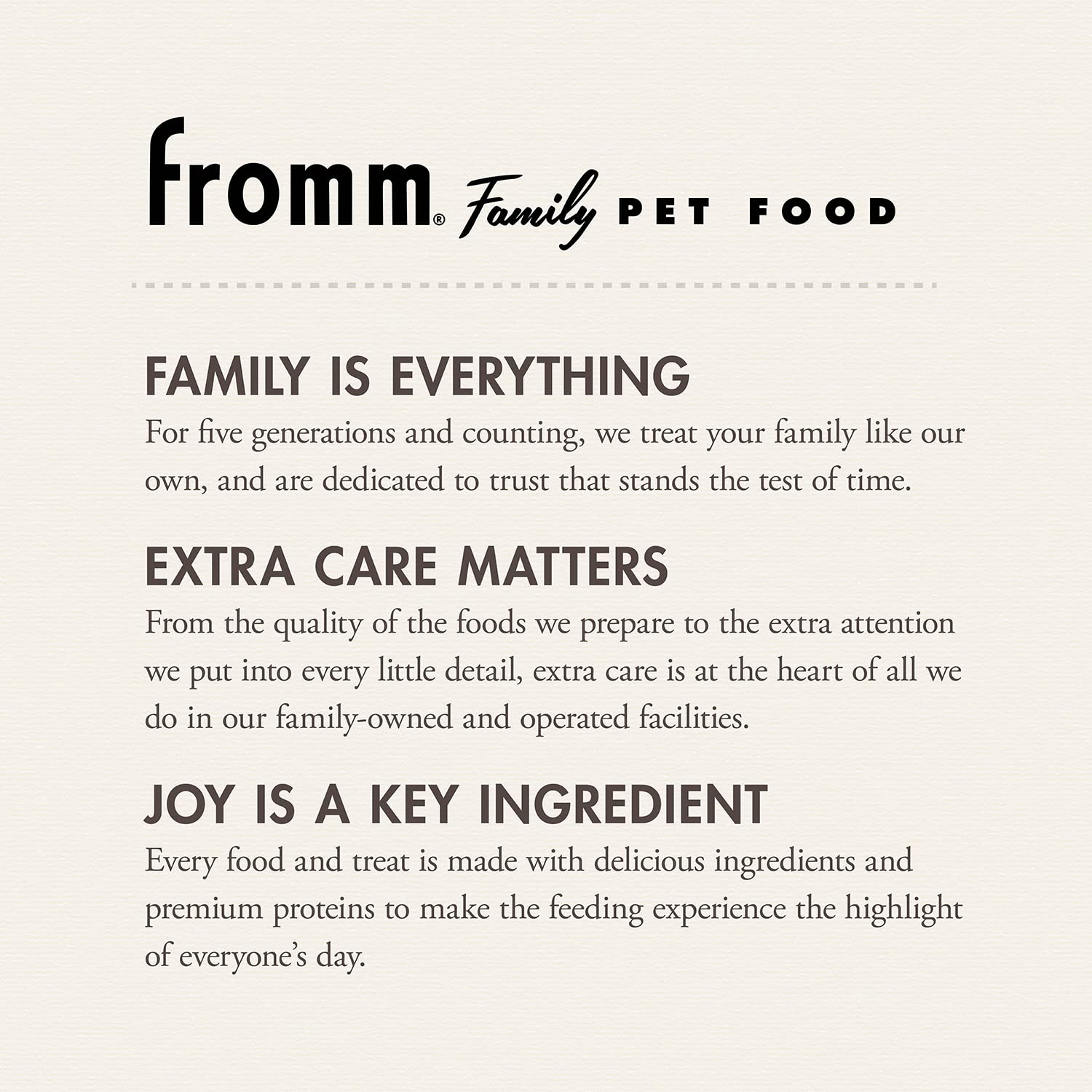 Aromas of smoked salmon from Fromm Slammon' treats enticing dogs.