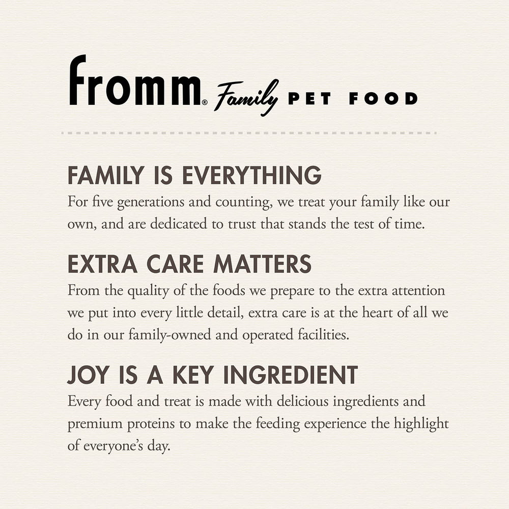 Fromm Crunchy Os Smokin' CheesePlosions training moment rewards and praise.