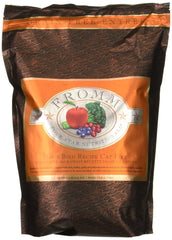Fromm Four-Star Game Bird dry cat food bag demonstrates grain-free recipe for sensitive cats.
