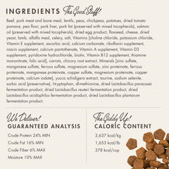Fromm Heartland Gold dog eating—palatable kibble for small to medium breeds