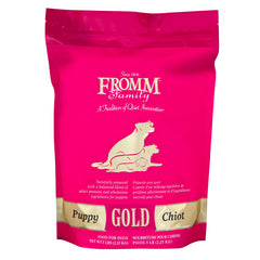 Fromm Puppy Gold packaging label for small and medium breed puppies.