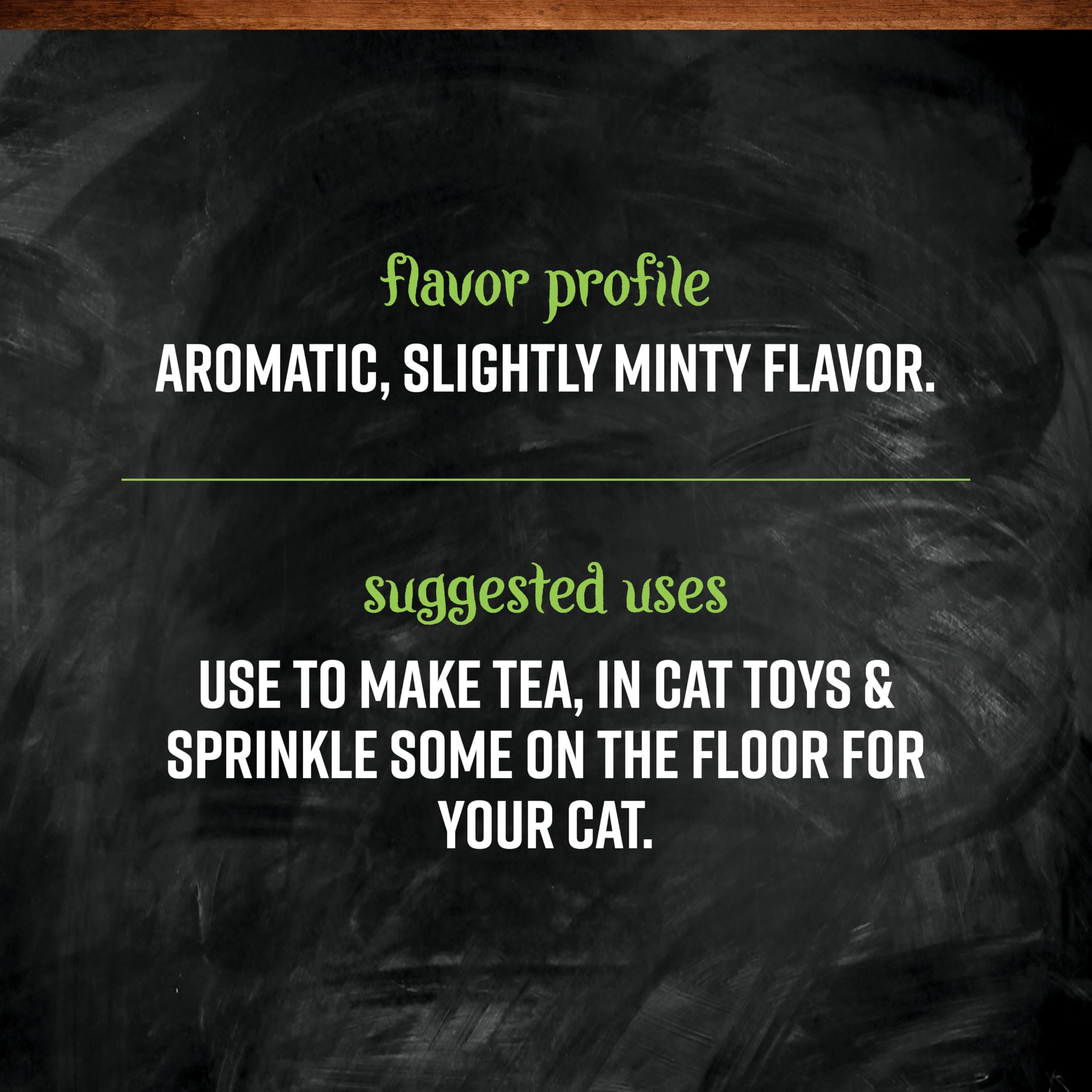 Sprinkling Frontier Co-op catnip on a cat's toys for playtime.