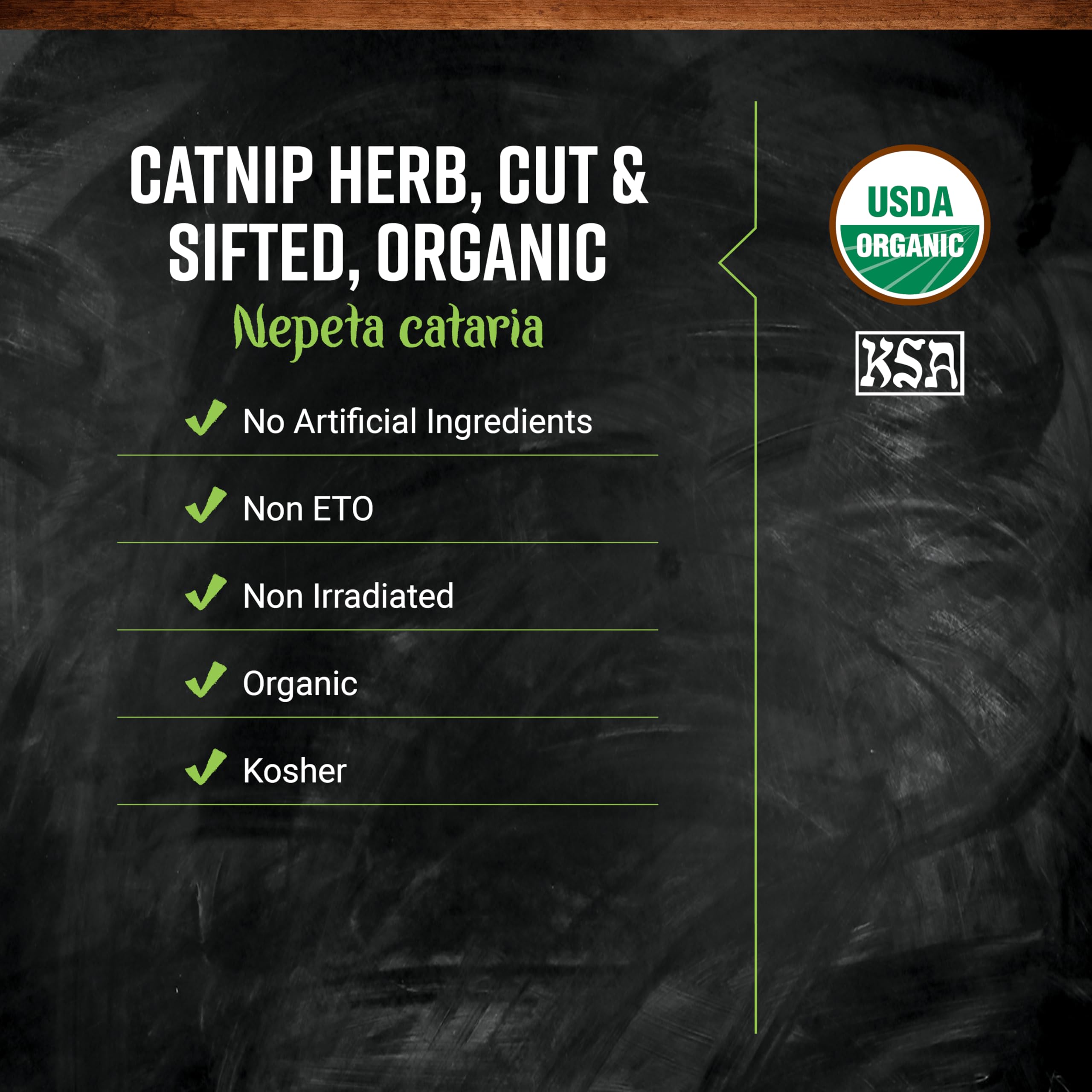 Frontier Co-op catnip tea blend element with inviting aroma.